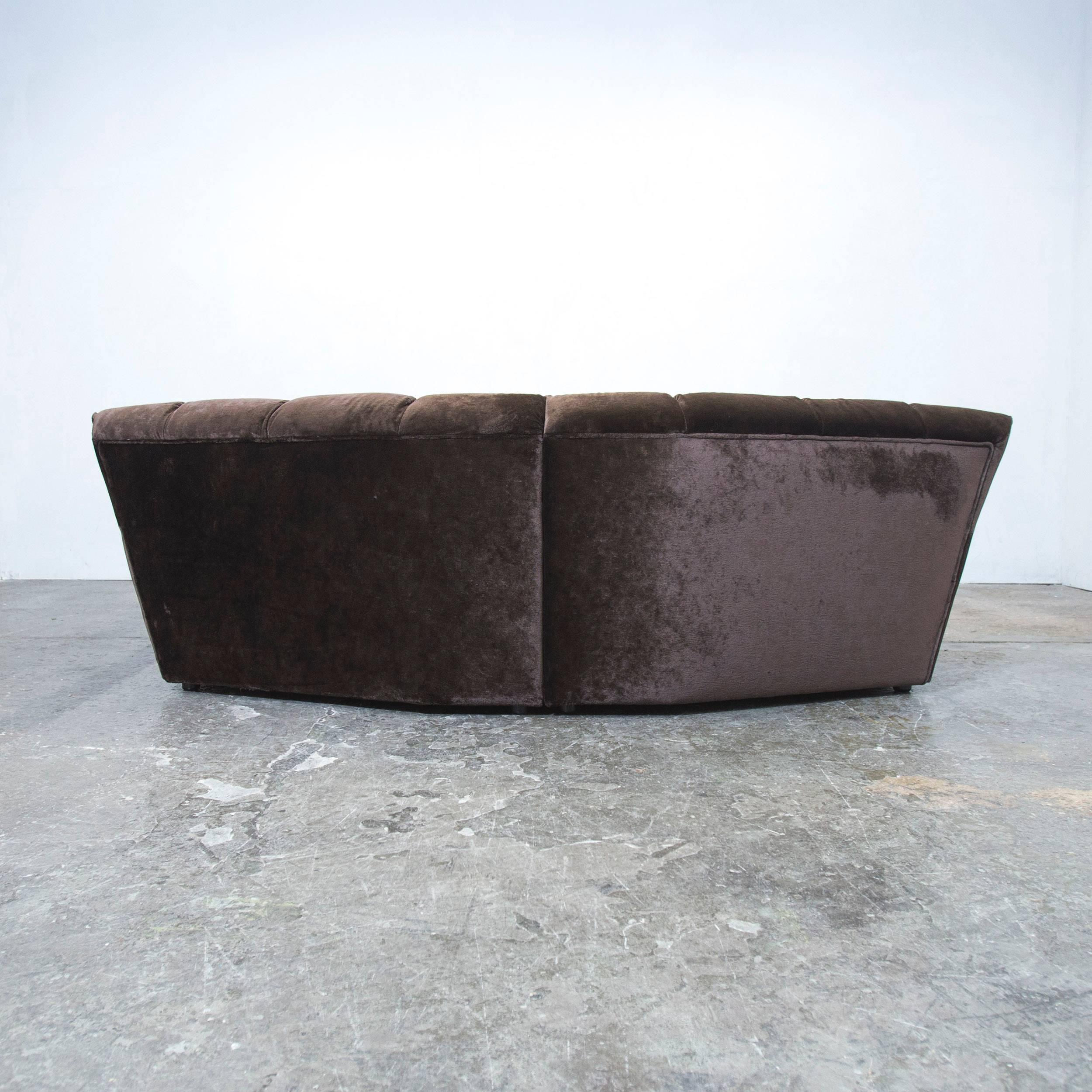Bretz Cloud 7 Designer Cornersofa Brown Velvet Couch Modern 2