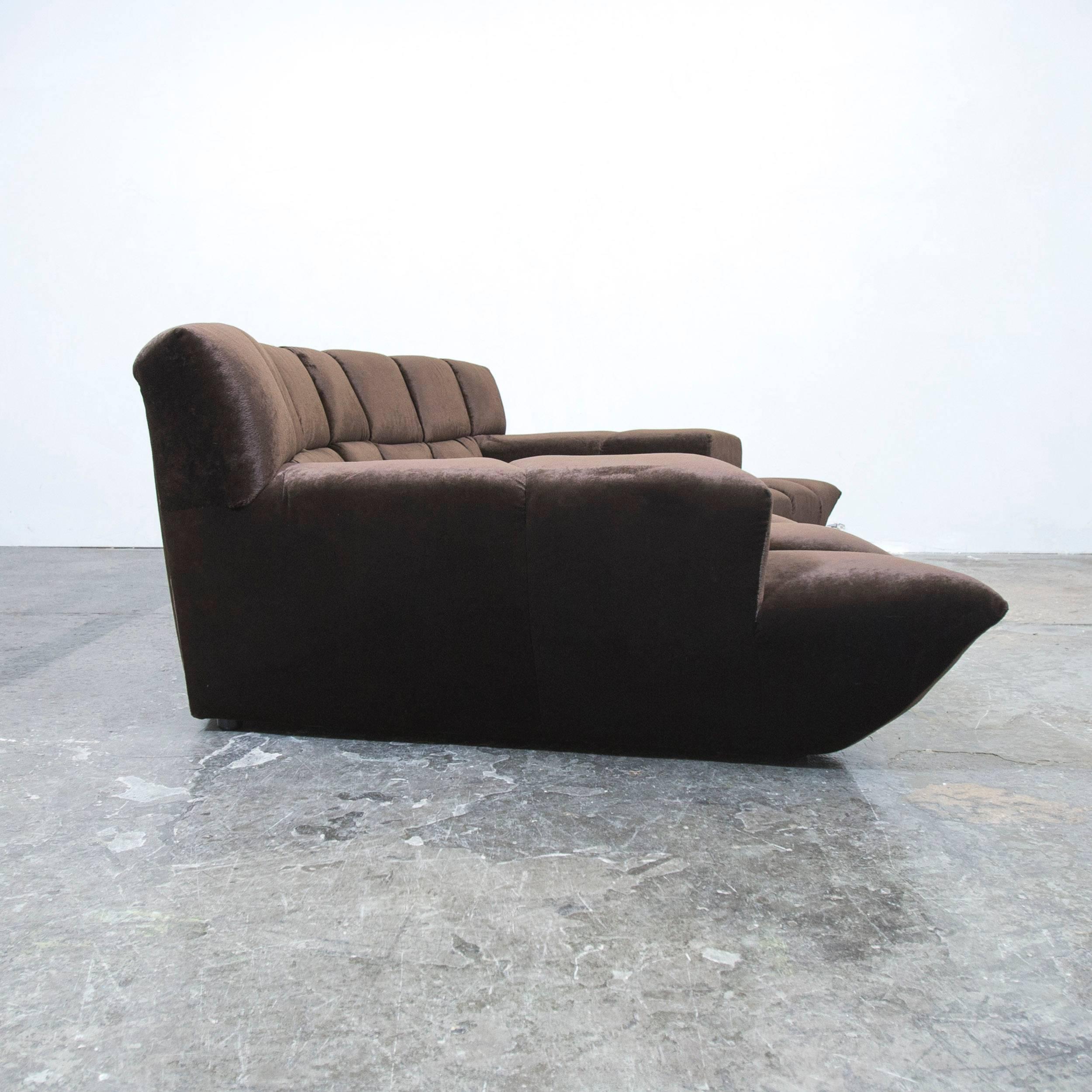 Bretz Cloud 7 Designer Cornersofa Brown Velvet Couch Modern 3