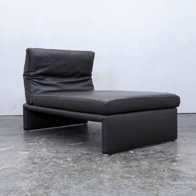Koinor Designer Chaiselongue Leather Mocca Brown Recamiere Function Modern  For Sale at 1stDibs