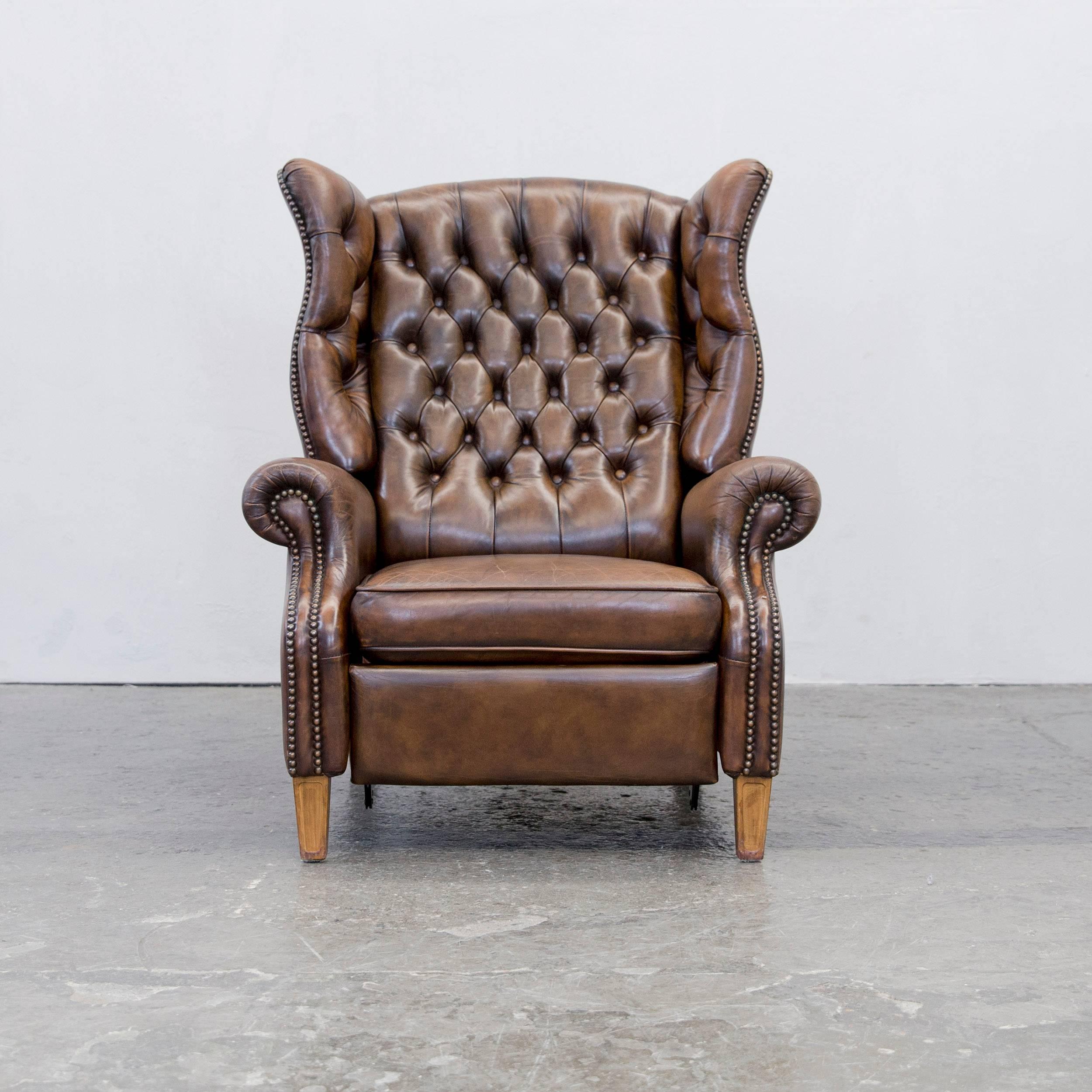 chesterfield recliner chair