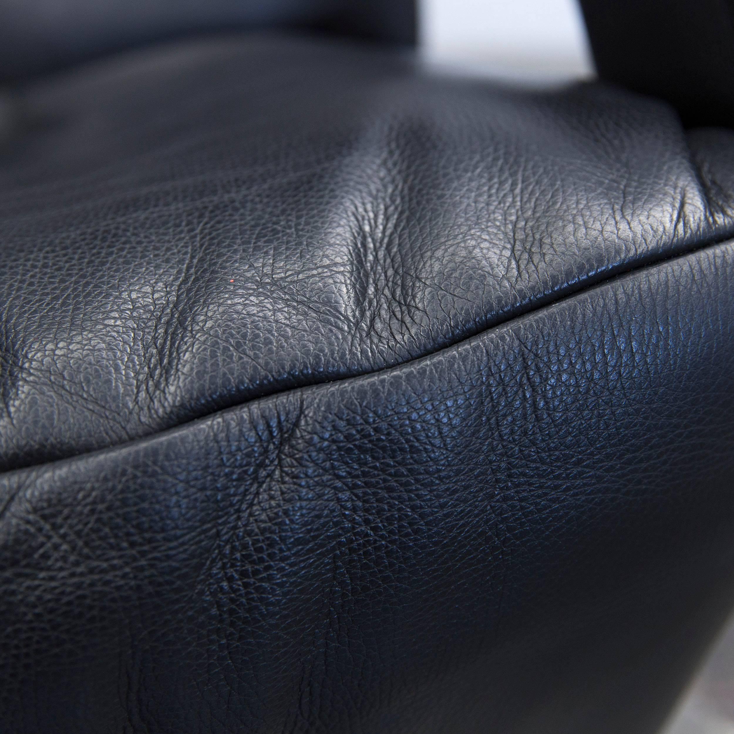 Contemporary JORI Symphonie JR-7960 Designer Chair Leather Black Relax Function Modern