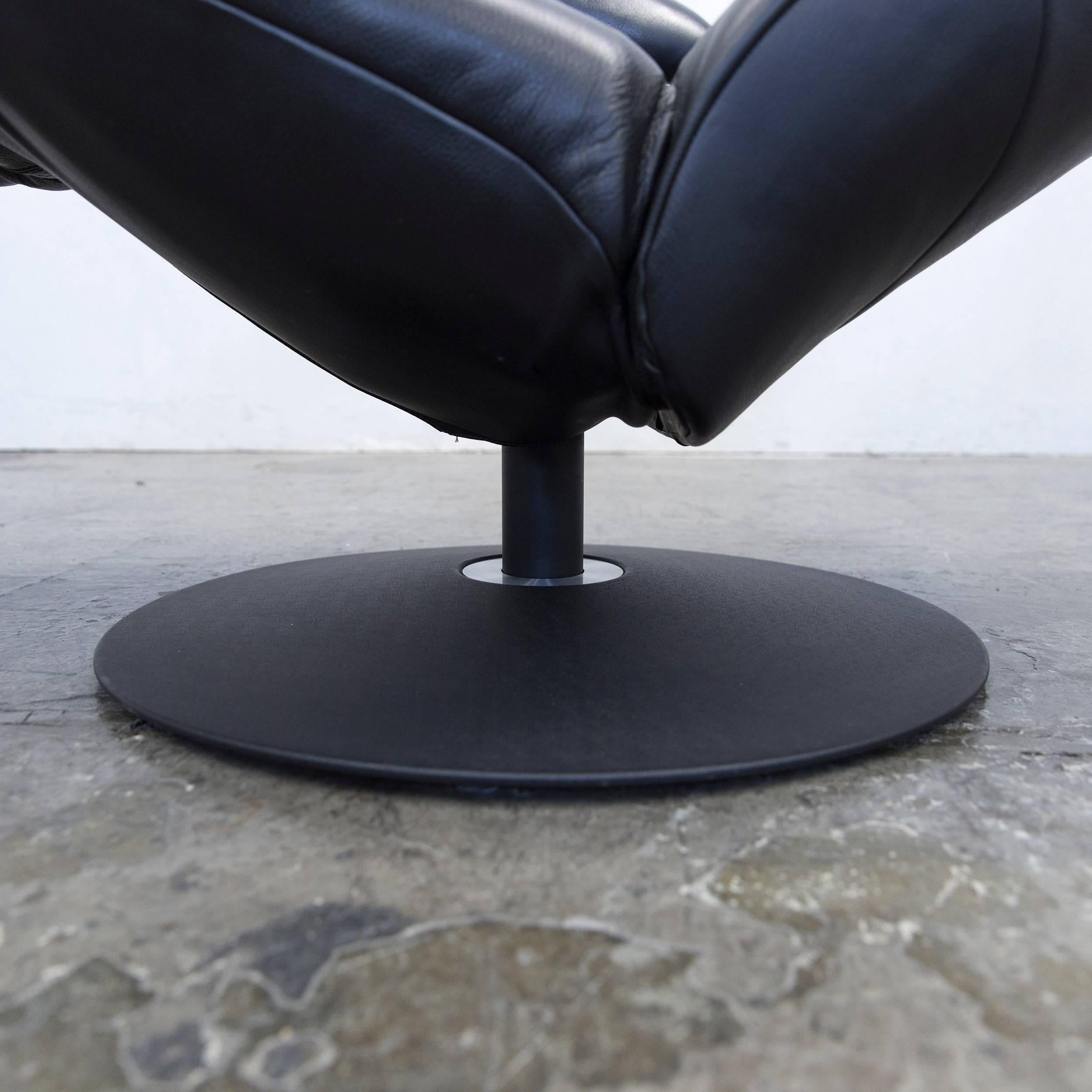 JORI Symphonie JR-7960 Designer Chair Leather Black Relax Function Modern 1