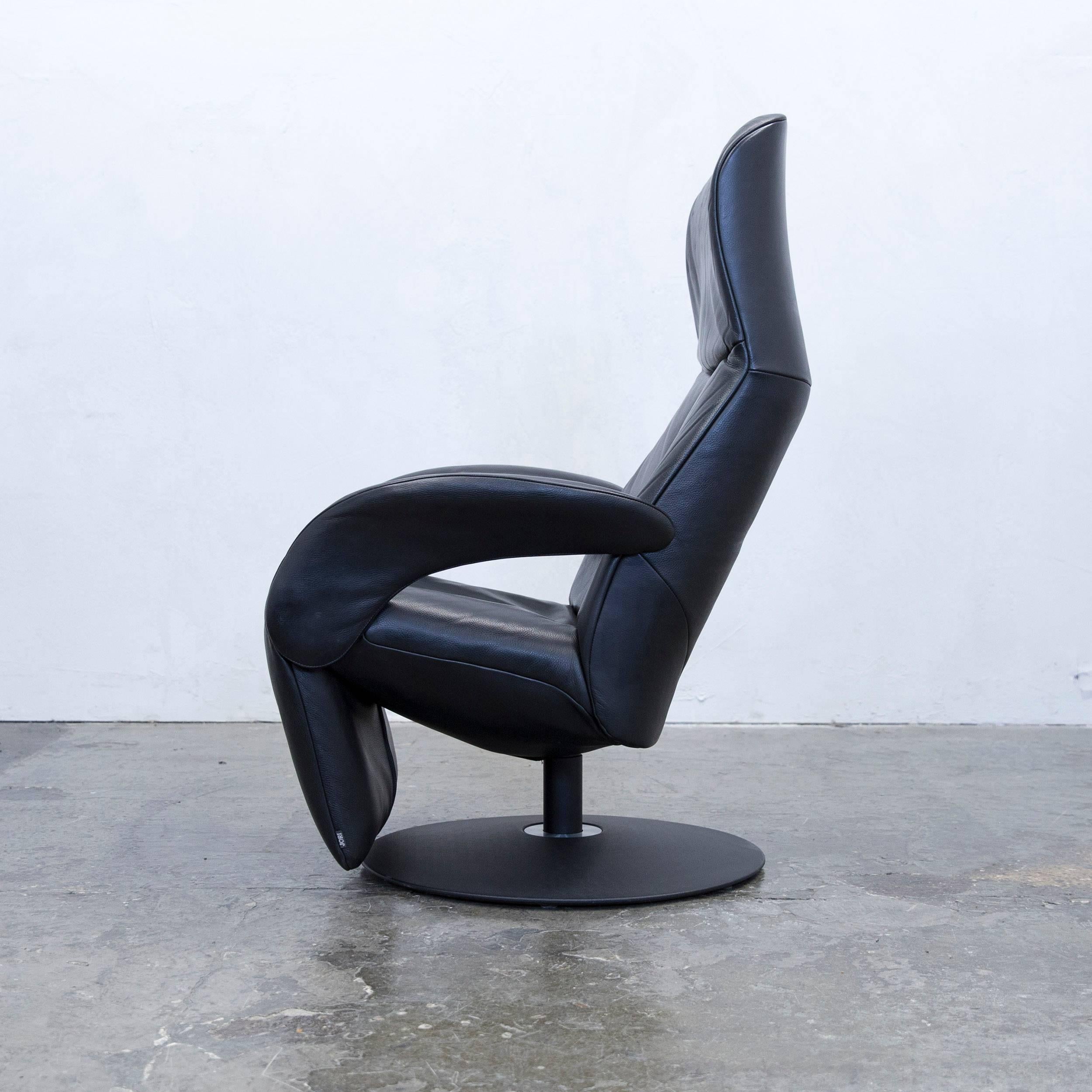 JORI Symphonie JR-7960 Designer Chair Leather Black Relax Function Modern 4
