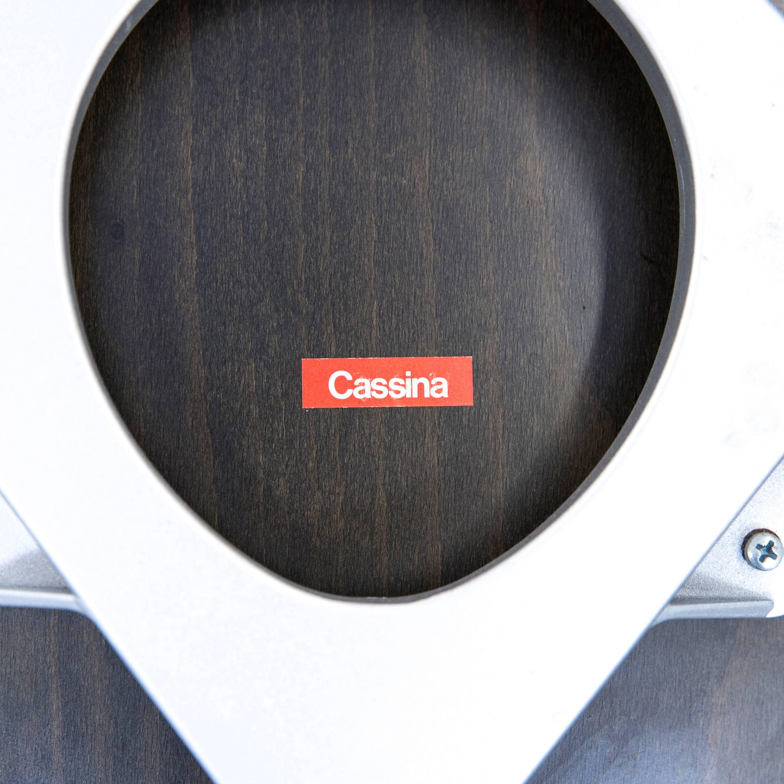 Cassina Revers Andrea Branzi Designer Chair Wood Brown Metal One Seat Modern 1
