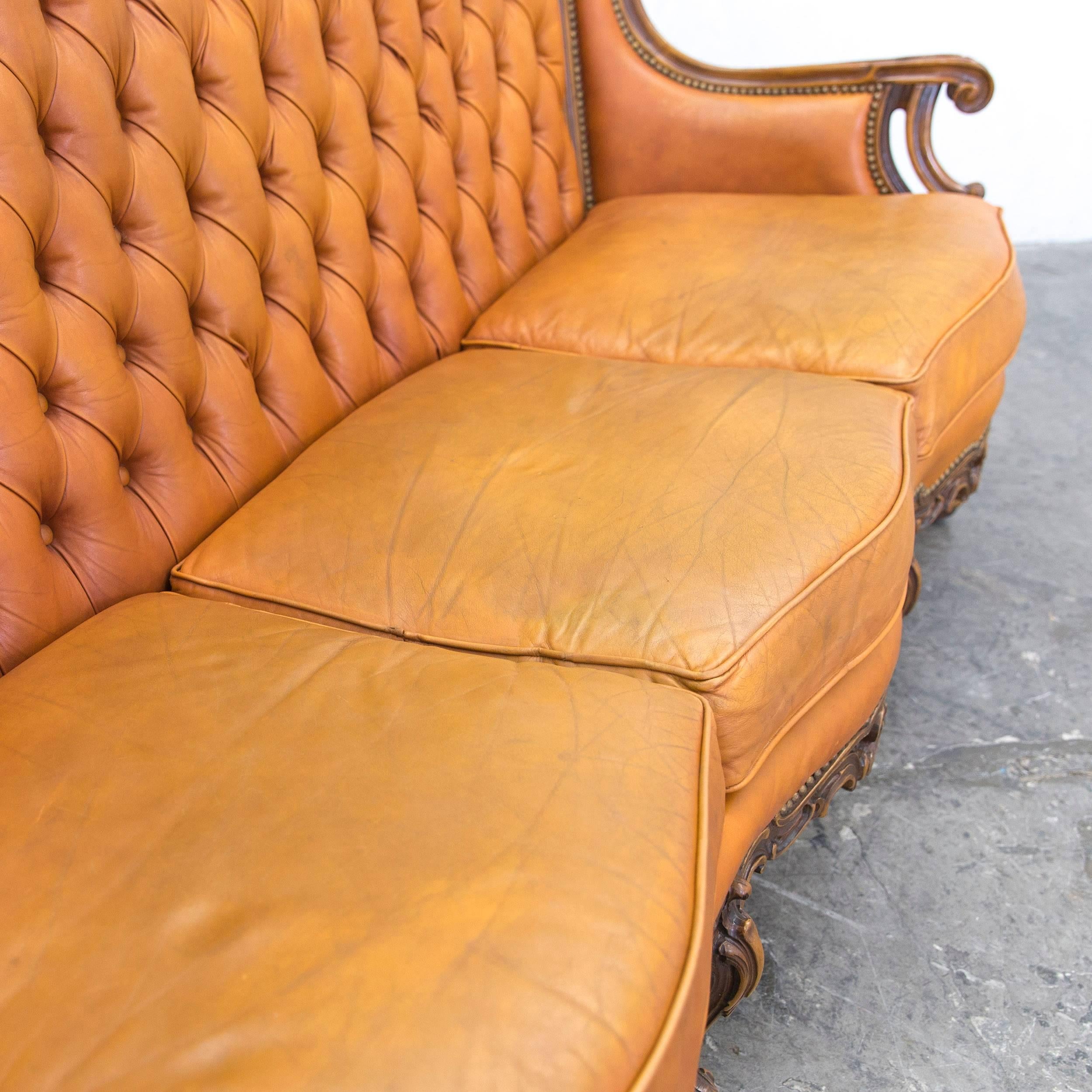 chesterfield sofa braun