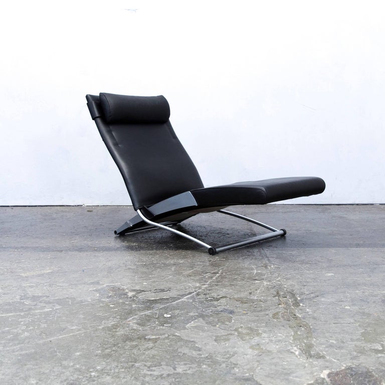 Interprofil Xchair Leather Relax Chair Black Joachim Nees Function