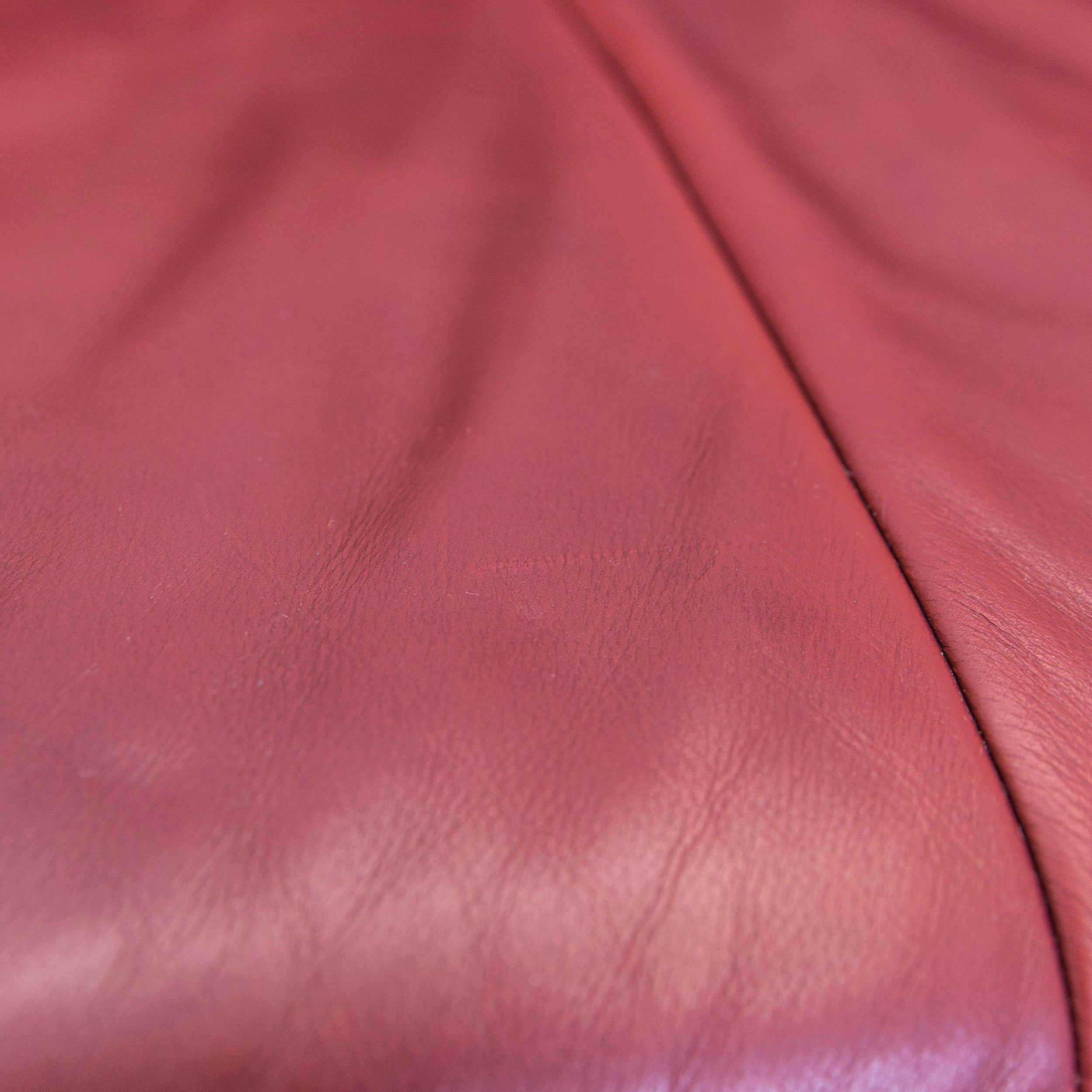 Koinor Volare Leather Corner Sofa Red Function Couch Modern