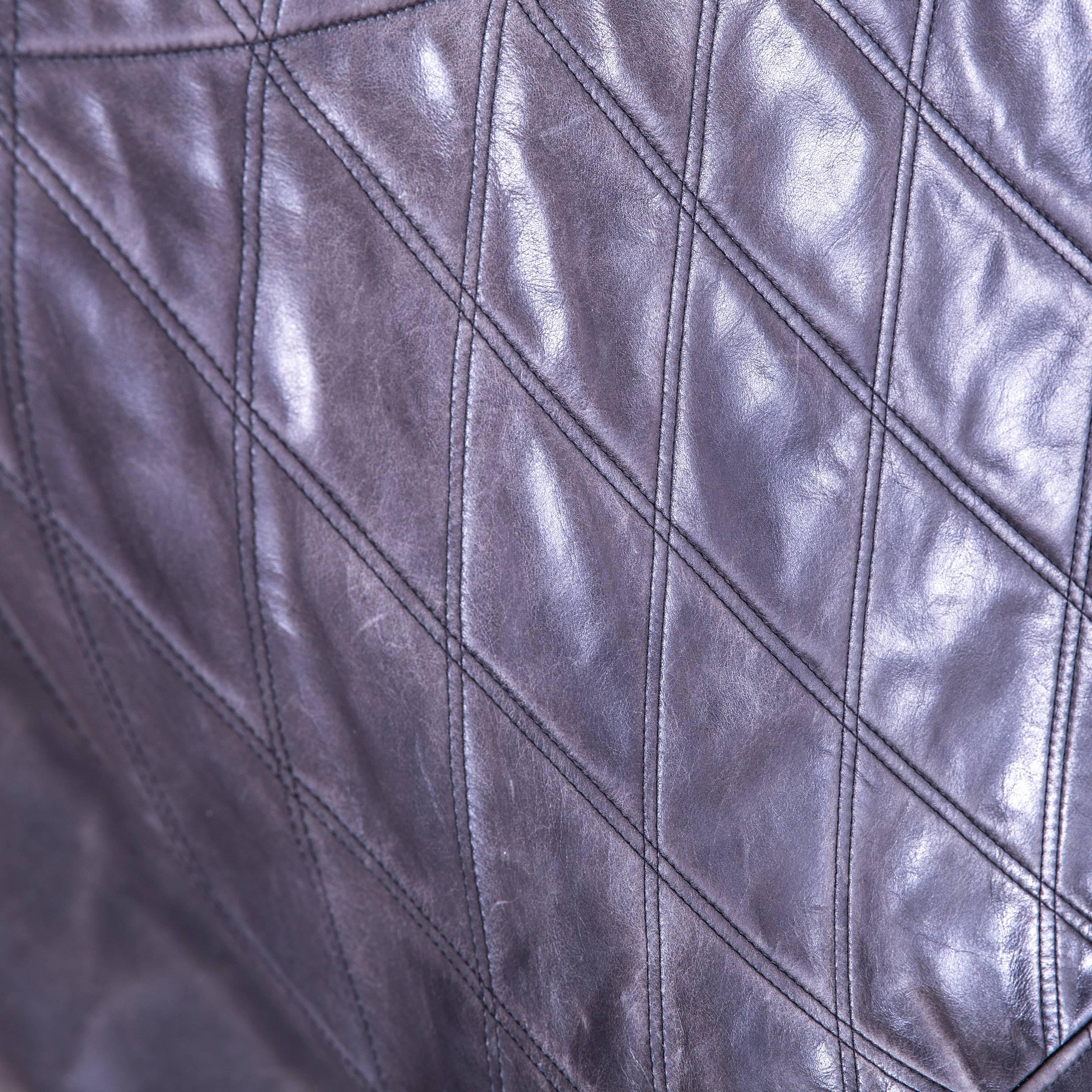 Dutch Montis Butterfly Design Armchair Black Leather by Gerard van den Berg, 1980s For Sale