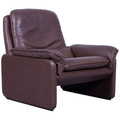 De Sede Designer Armchair Leather Brown Modern