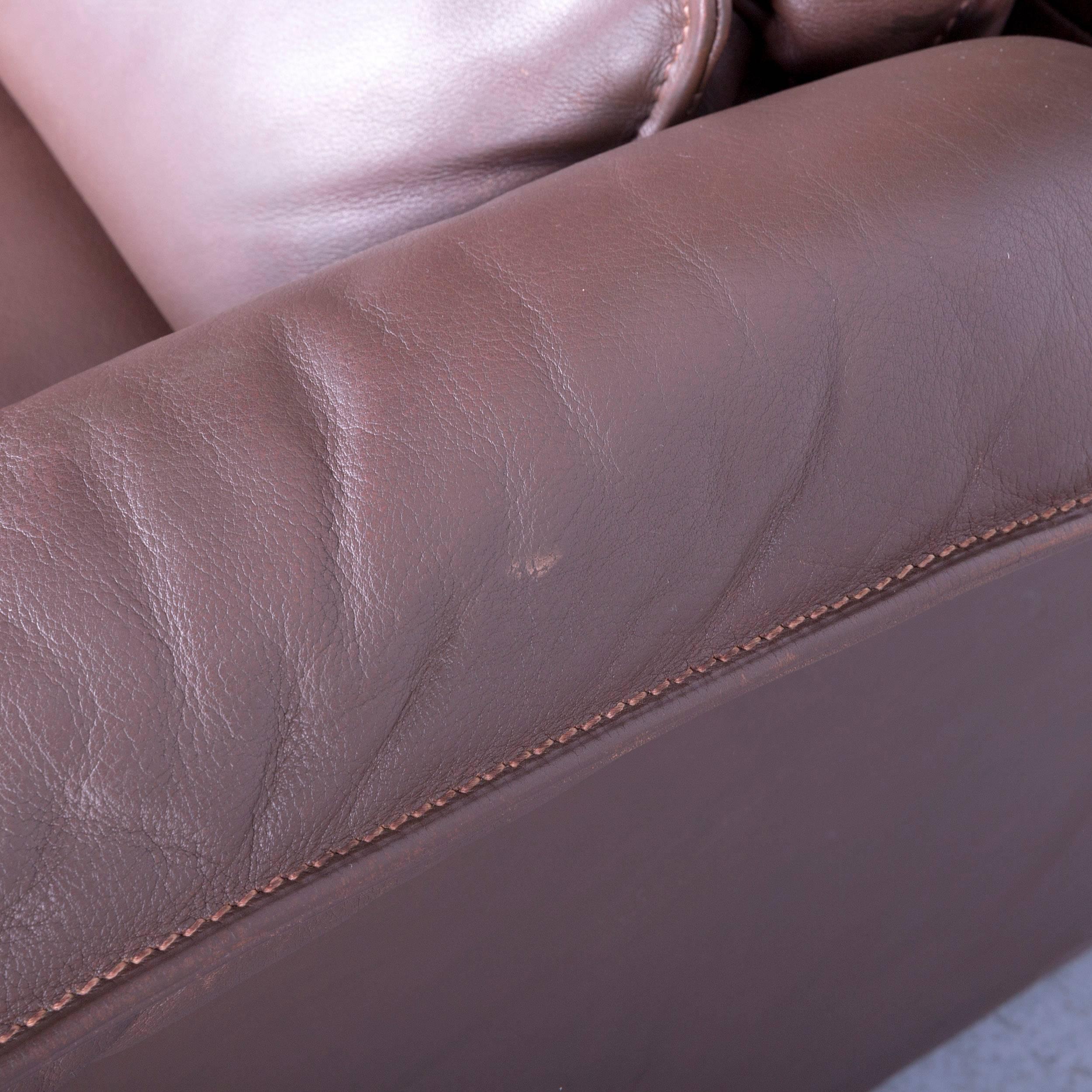 De Sede Designer Armchair Leather Brown Modern For Sale 2