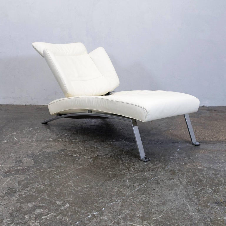 De Sede Ds 158 Design Leather Couch Recliner Chair Creme At 1stdibs