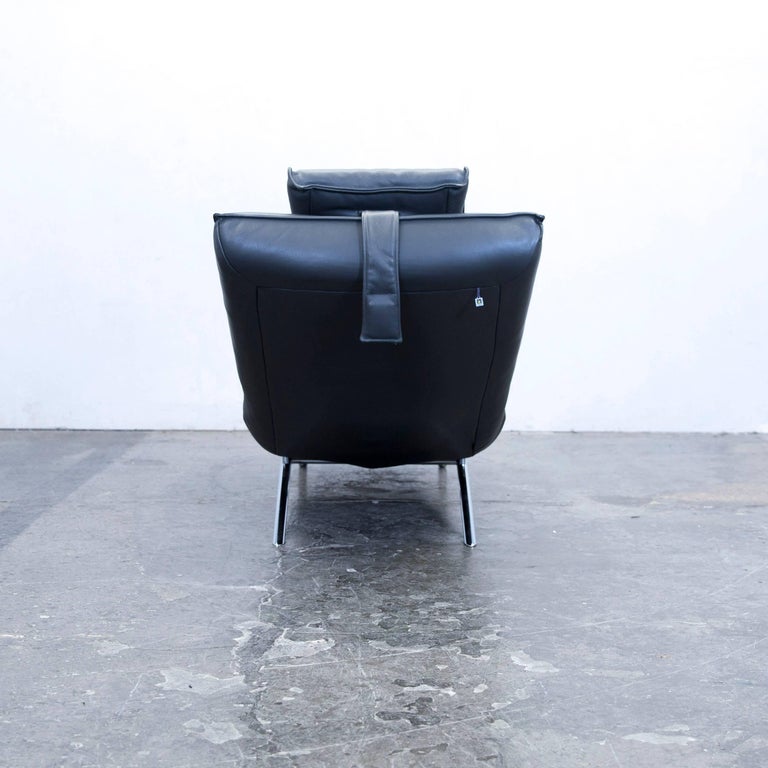 koinor jonas designer relax chair leather grey function one seat couch modern at 1stdibs