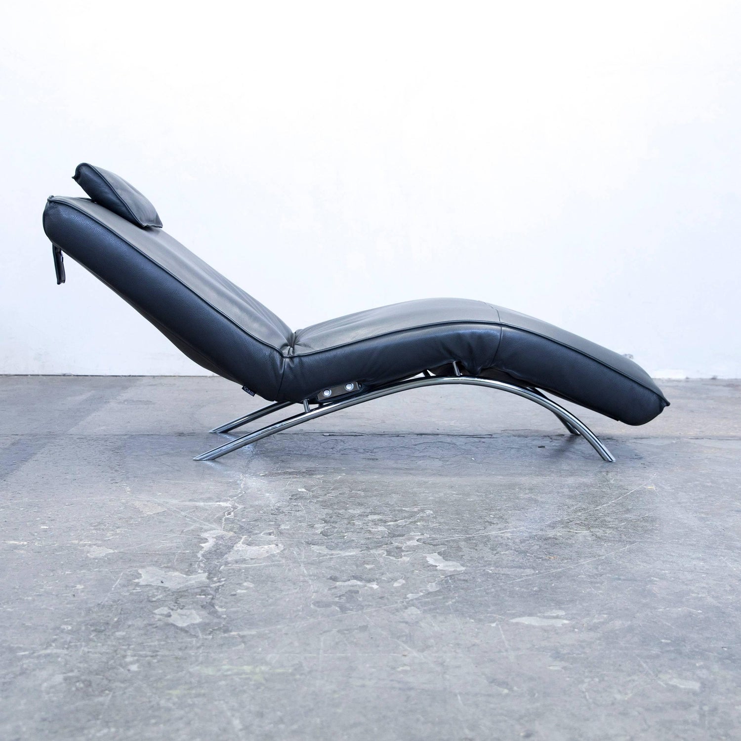 koinor jonas designer relax chair leather grey function one seat couch modern at 1stdibs
