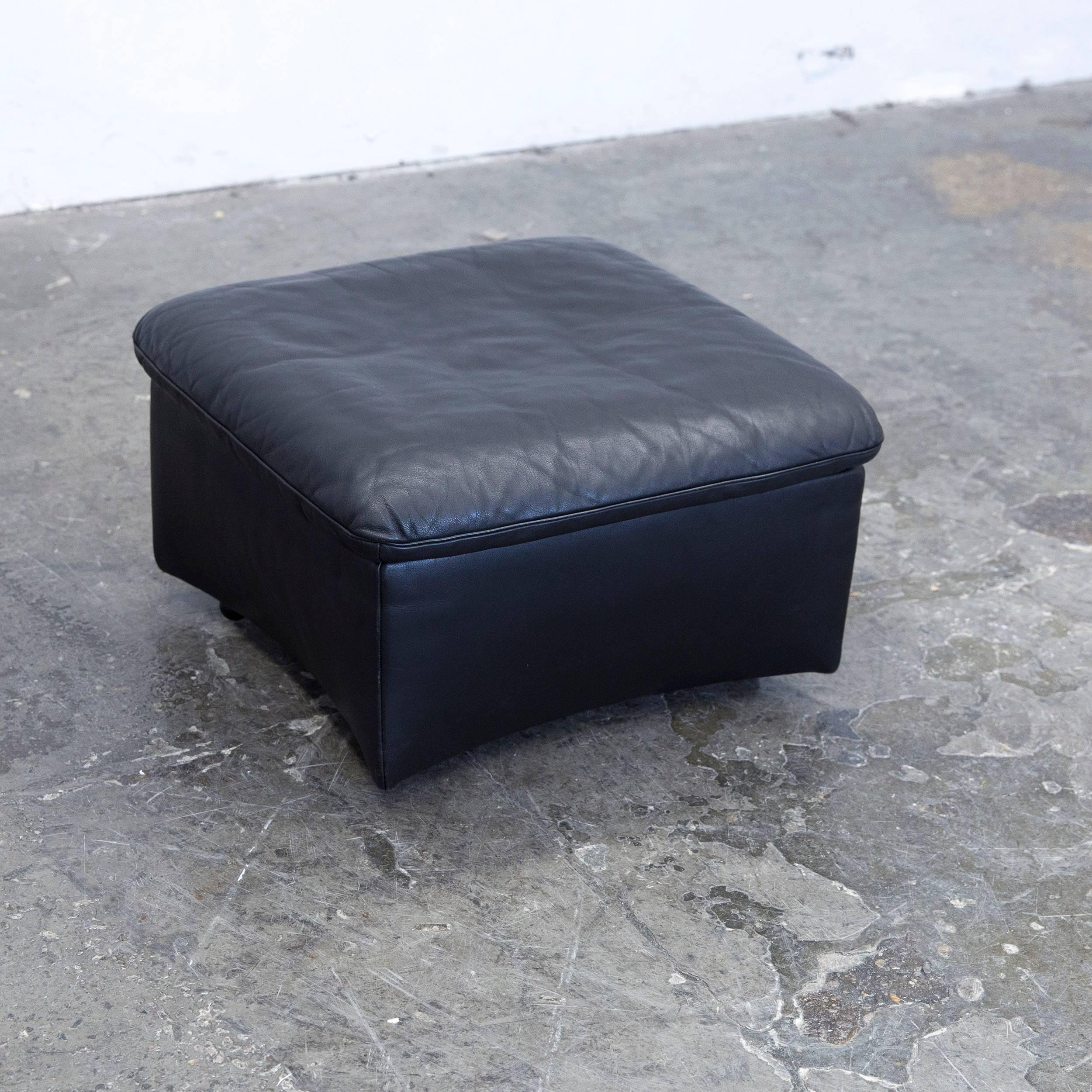 De Sede Ds 23 Designer Armchair Set Leather Black One-Seat Couch Modern 5