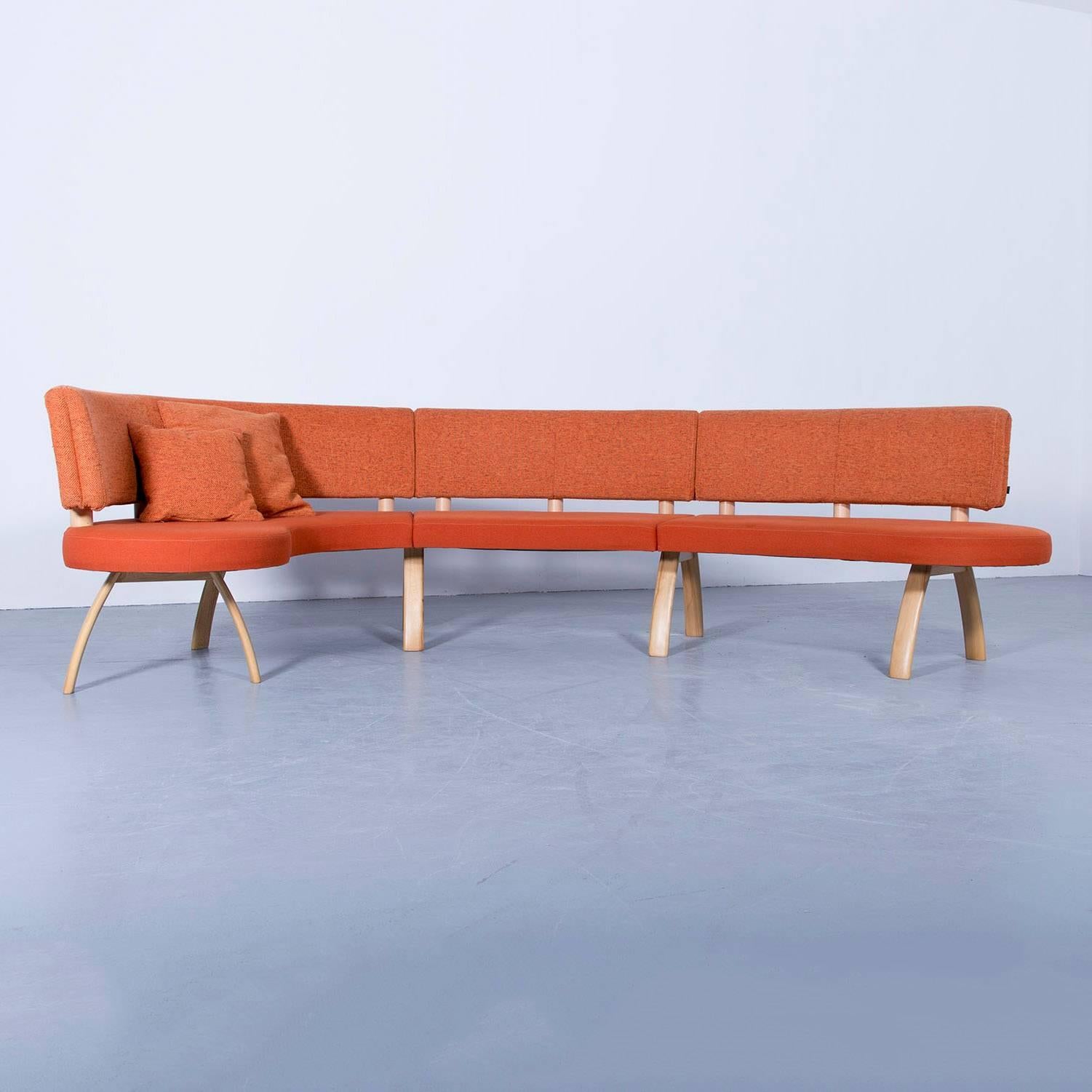 K+W SiLaxx Kitchen Set Bench Chair Table Couch Sofa Orange Modern