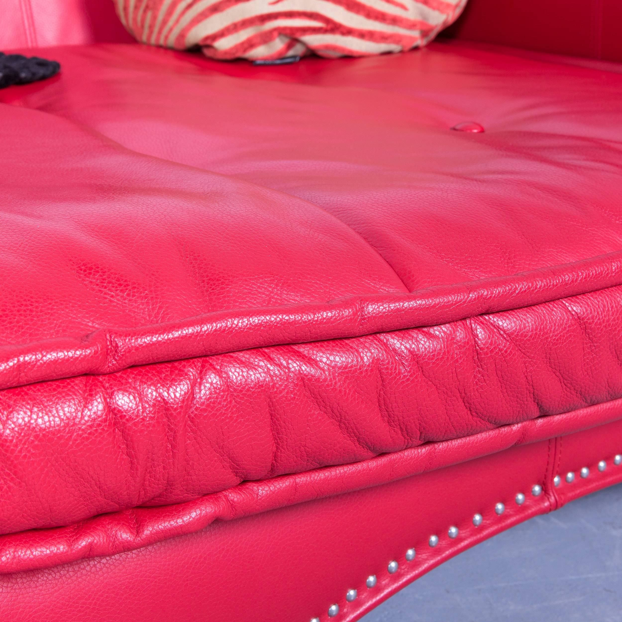 sofa with rivets