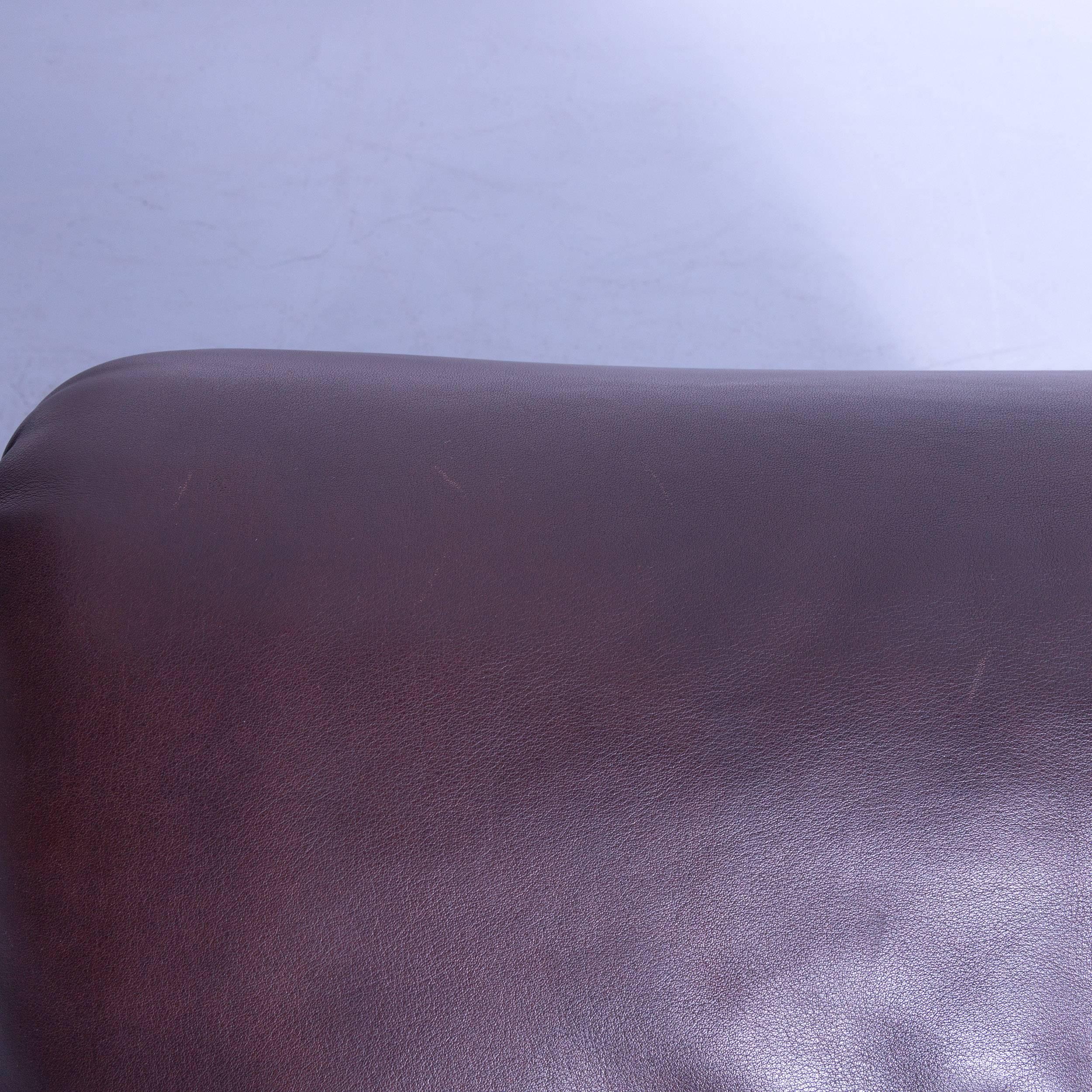 Cassina Maralunga Armchair Vico Magistretti Chair Leather Brown Mocca Function 3