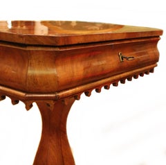 Karl-Johan Mahogany Sewing Table, Sweden