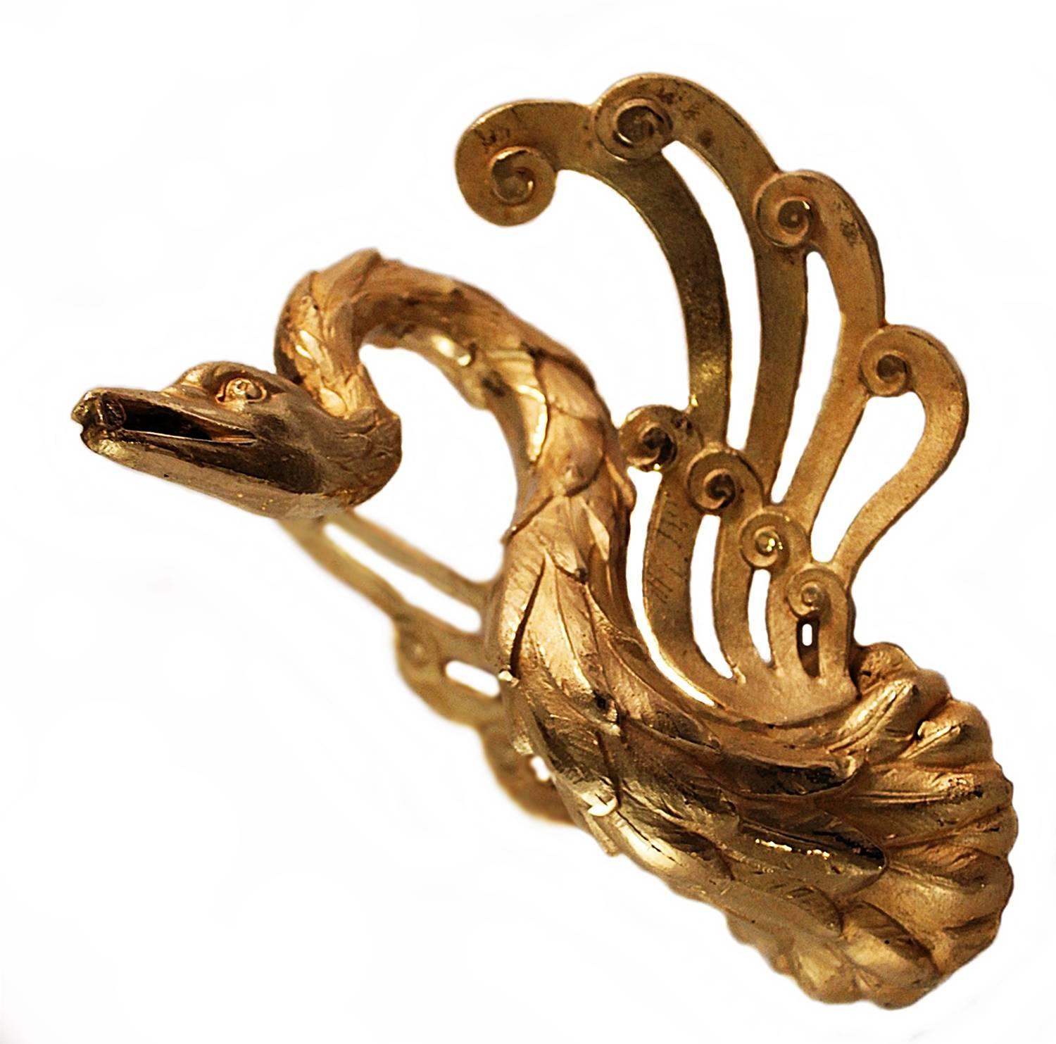 19th Century Chandelier with Swans For Sale 1