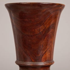 Lignum Vitae Late 19th Century Vase or Urn