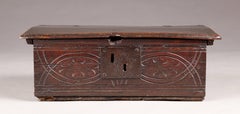 Salisbury Workshop Mid-17th Century Oak Box