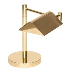Midcentury Adjustable Brass Lamp by Koch & Lowy