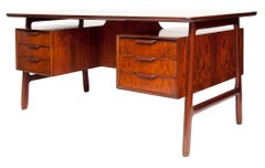 Mid-Century Rosewood Desk by Gunni Omann