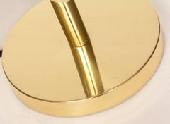 Midcentury Adjustable Brass Lamp by Koch & Lowy