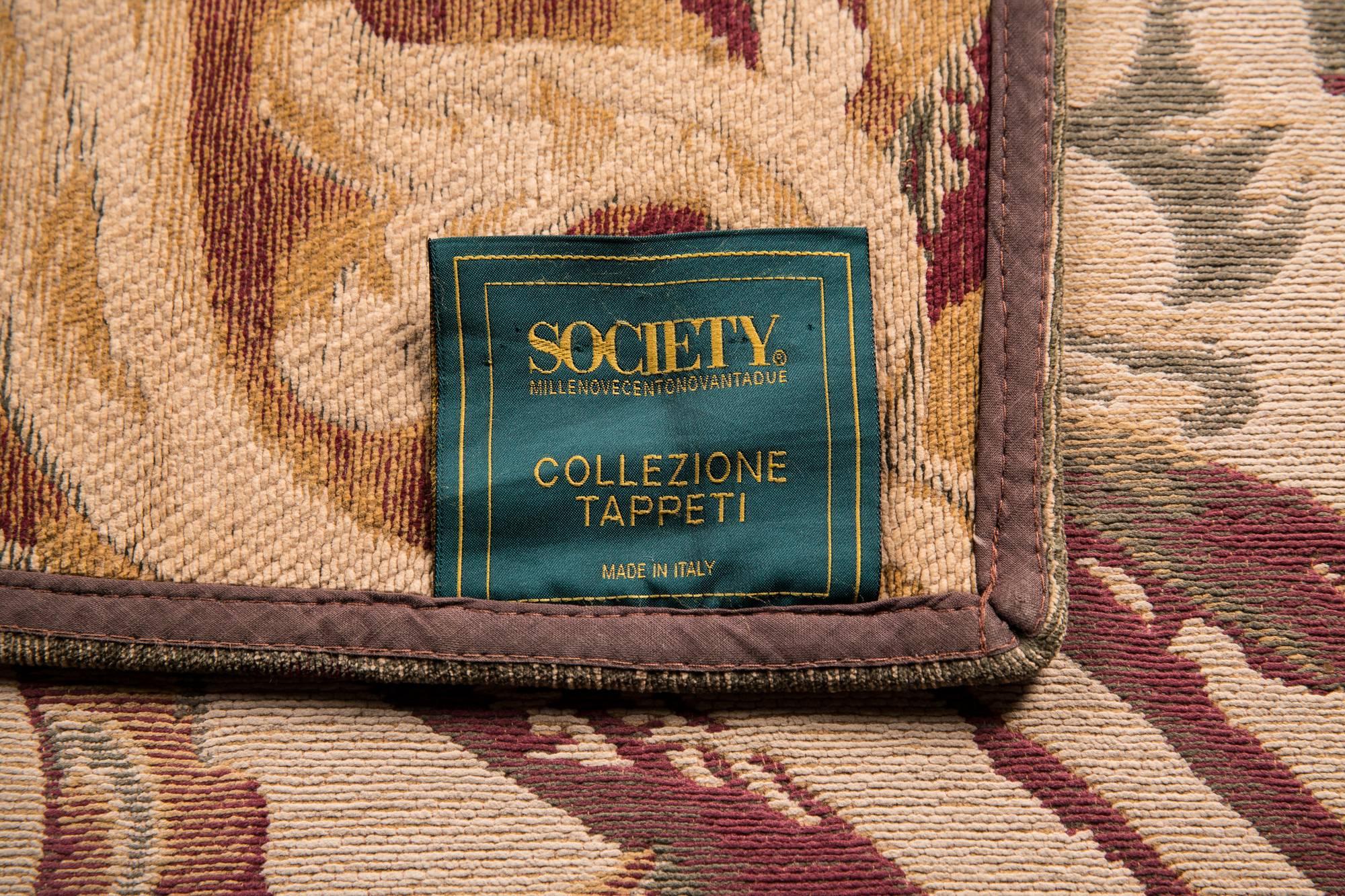 21th Century, Carpet by Society Collezione Tappeti, Made in Italy In Good Condition In Berlin, DE