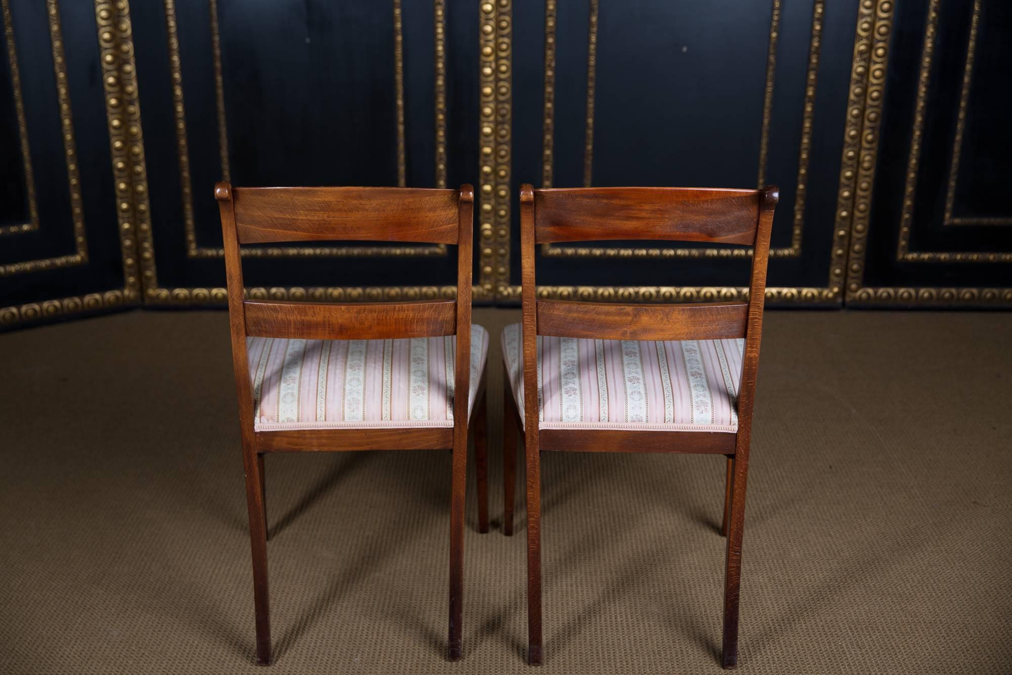 Two Elegant Biedermeier Chairs, circa 1820 3