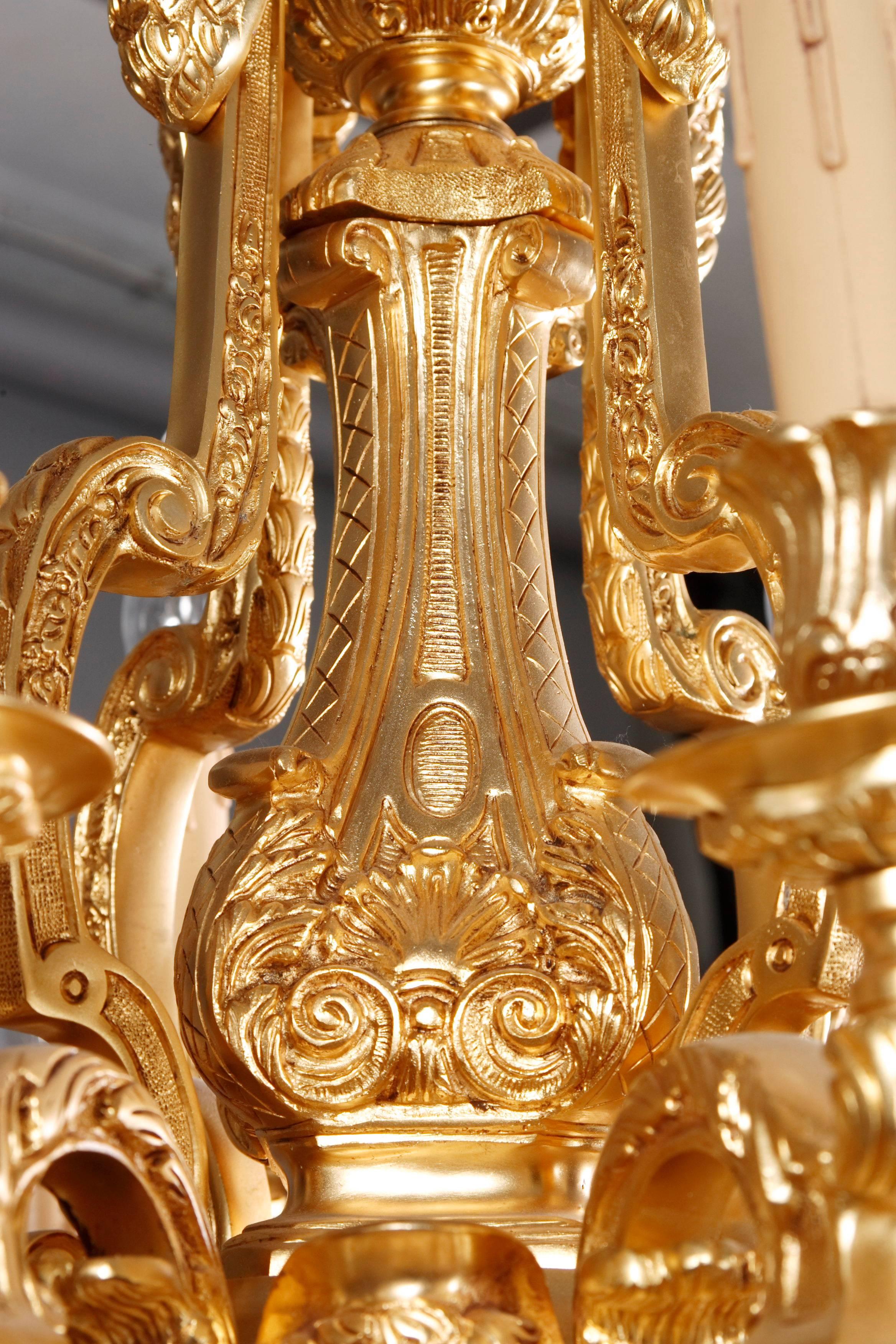 20th Century Classic French Chandelier in Louis Seize Style In Good Condition In Berlin, DE
