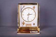 Rare Atmos Clock Jaeger Lecoultre Aquarium, Marina with Box