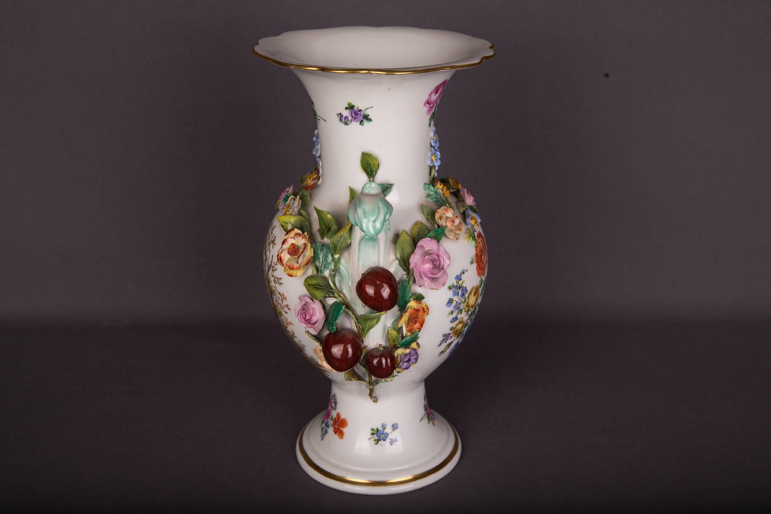 big porcelain vase