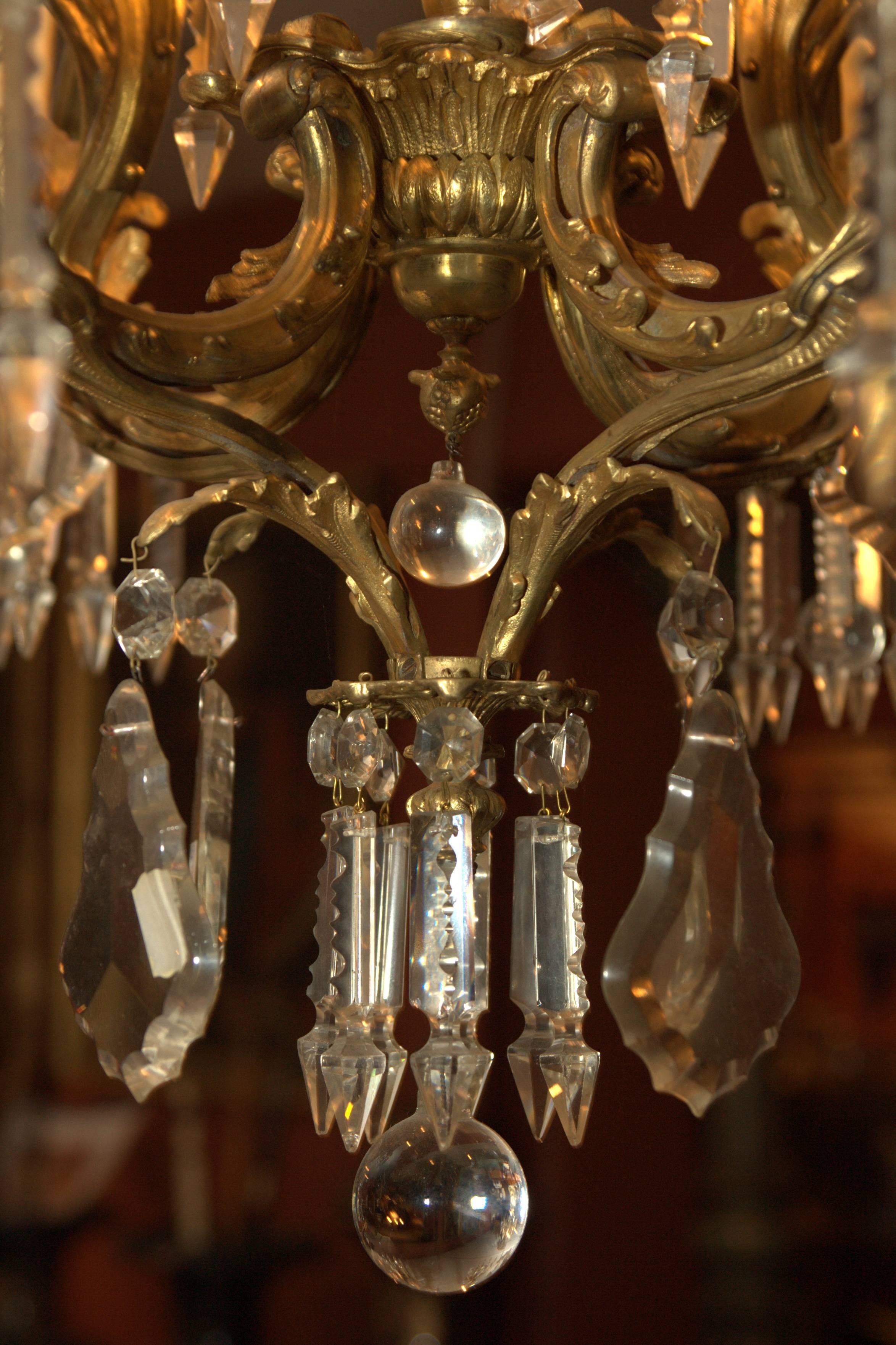 Barock Style  Chandelier, circa 1890 1