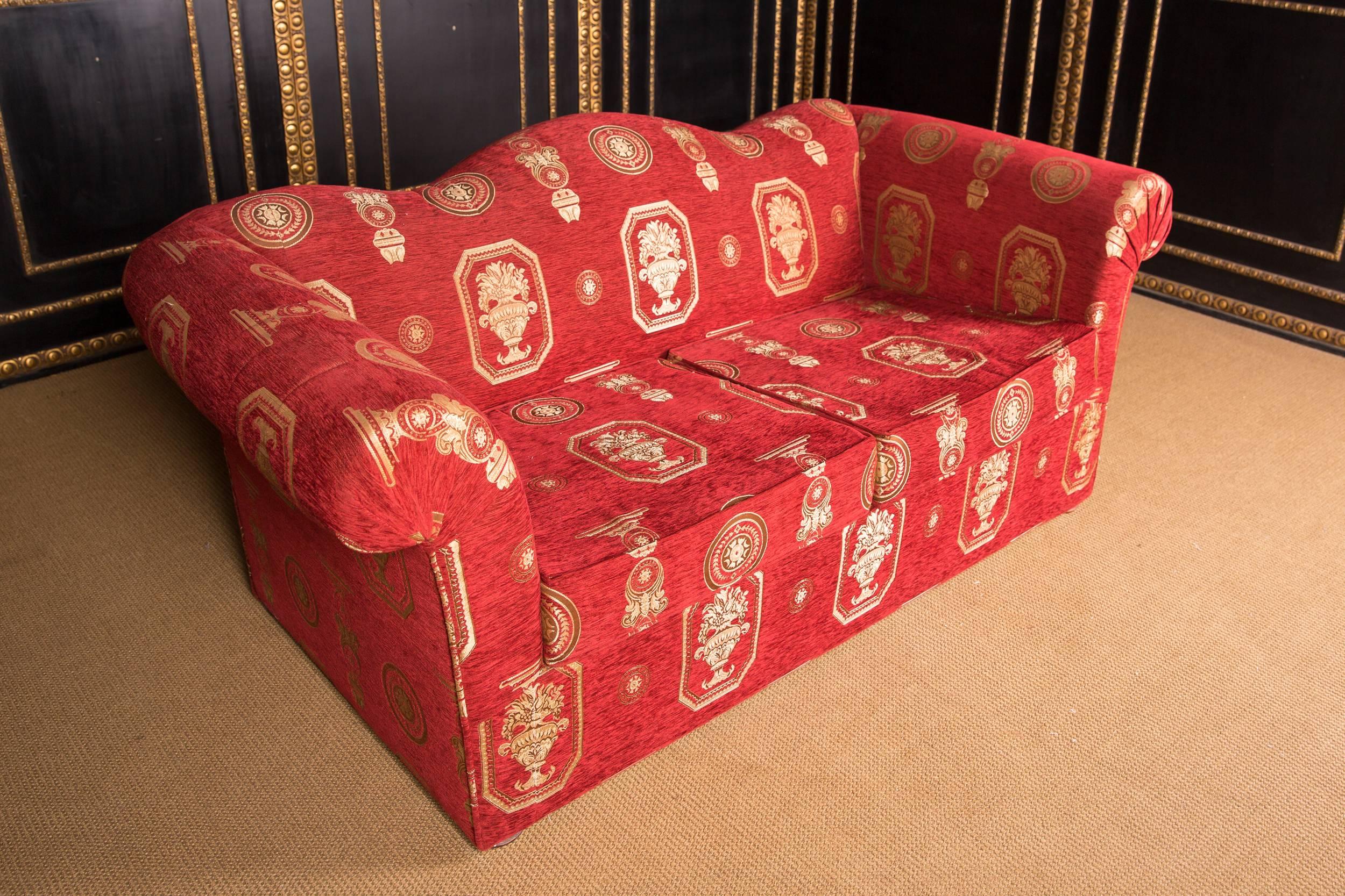 Revival High Quality Original Club Sofa Two-Seat in English Style