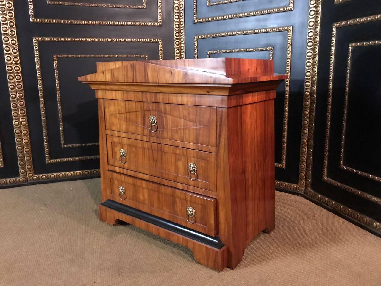 Conical Chest of Drawers Commode in the Biedermeier Style 1