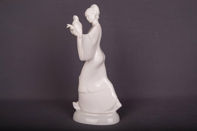 Kpm Berlin Figurine Chinese with Parrot Hochzeitszug v. Amberg 1st ...