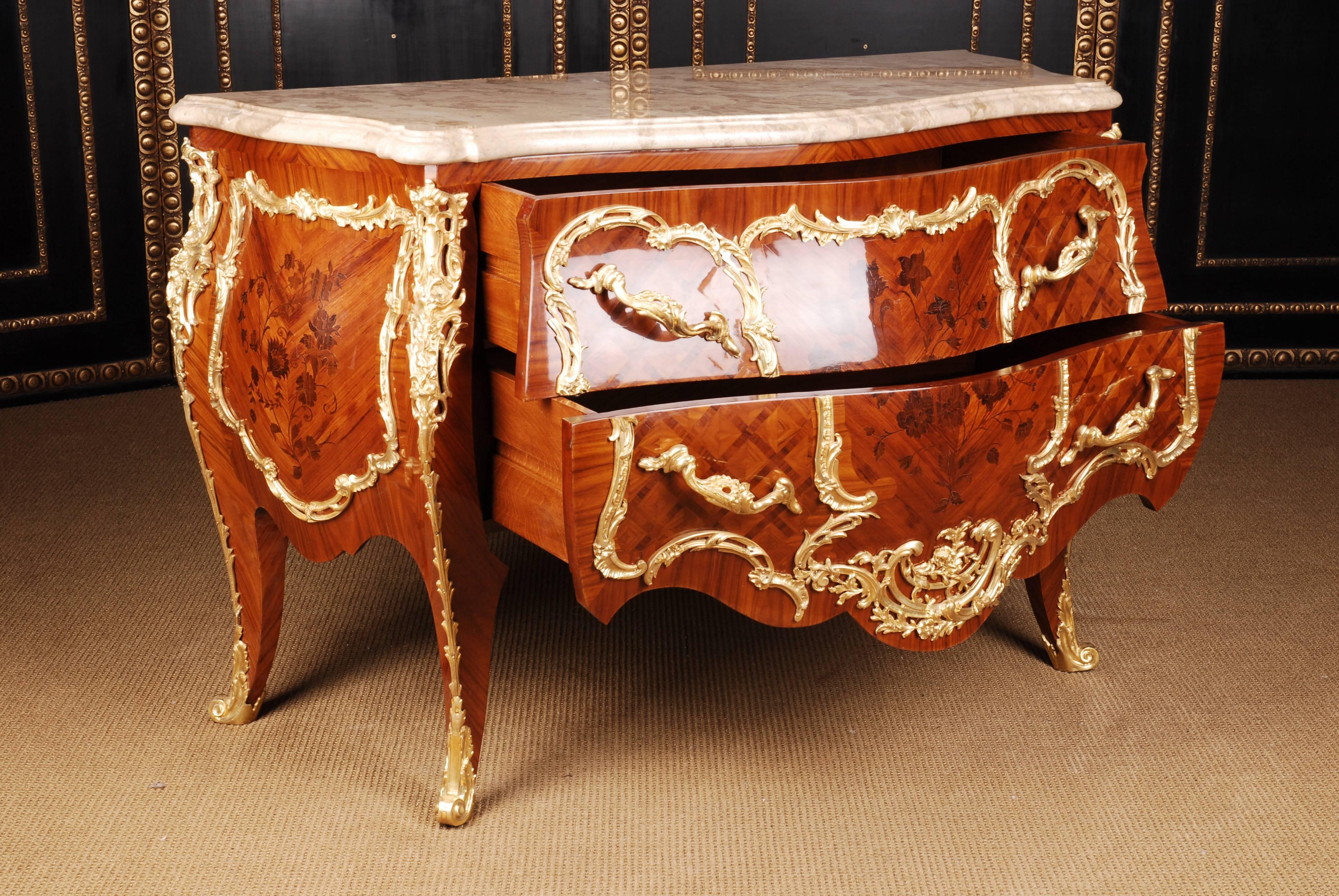 Castle Quality French Commode in Louis XV Style 5