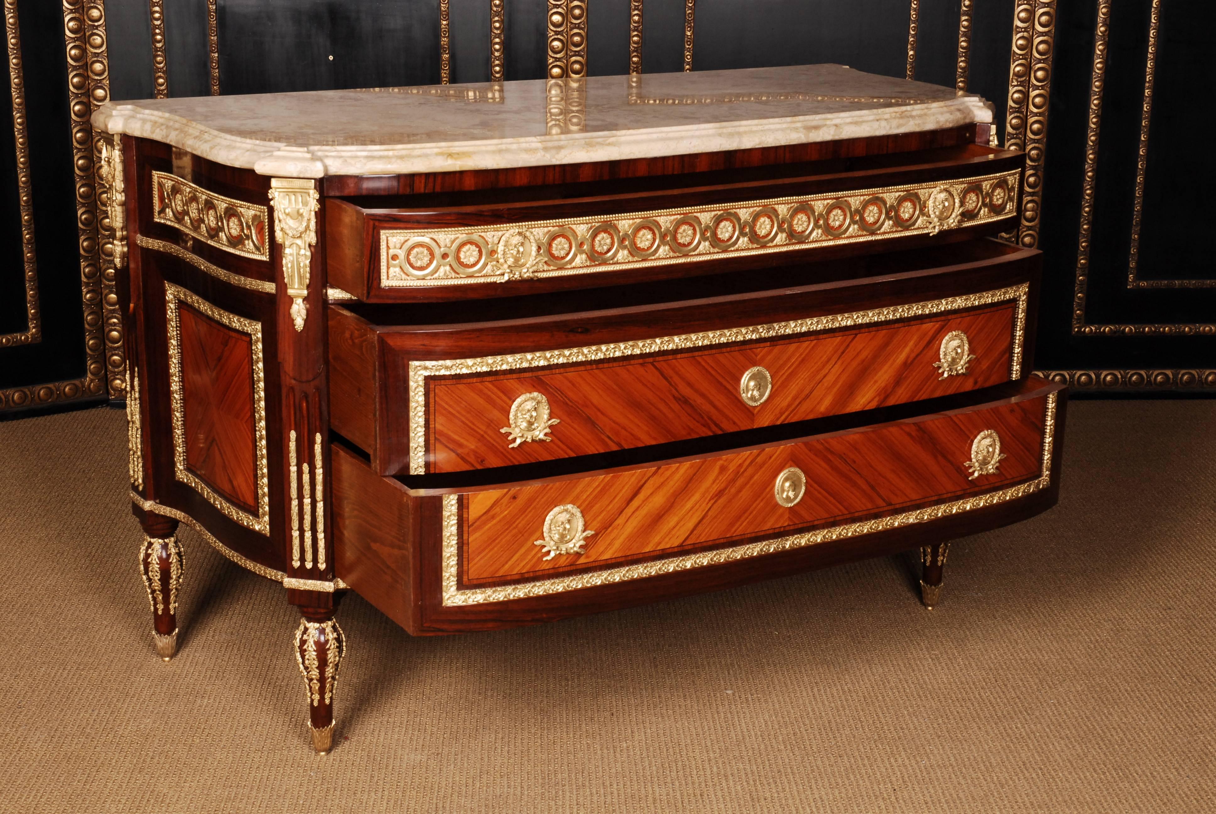 Commode in Louis XVI Style after Jean-Francois Leleu 1