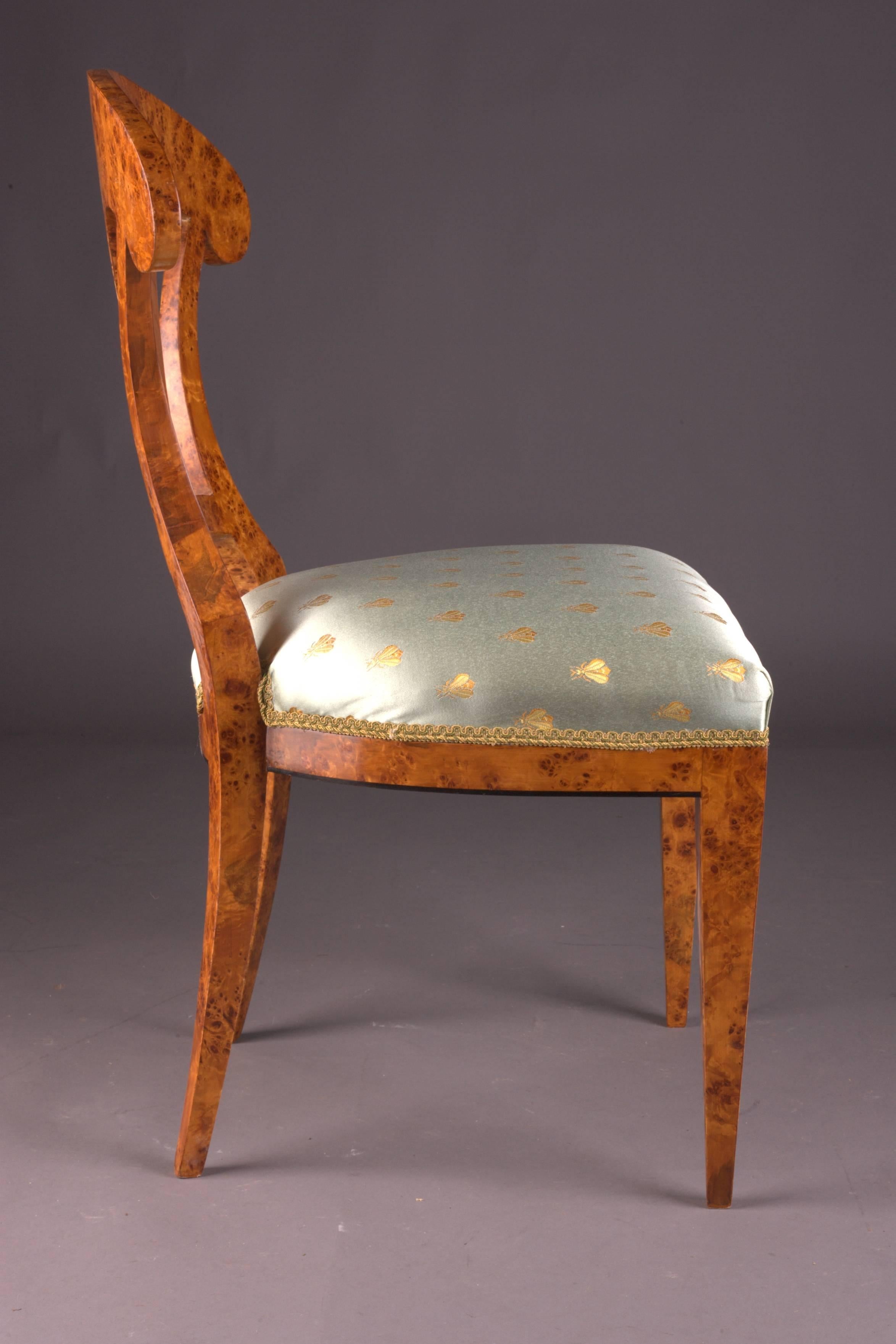 Allemand Vienna Biedermeier Chair After Josef Danhauser