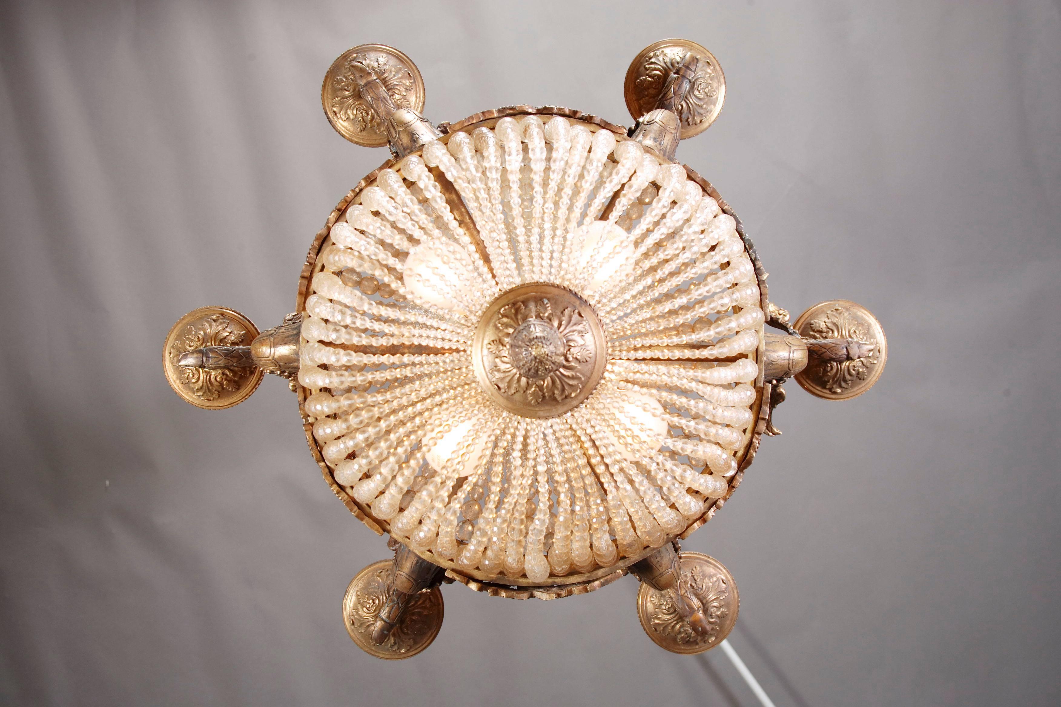 20th Century Empire Style Chandelier Referred to Empress Joséphine 4