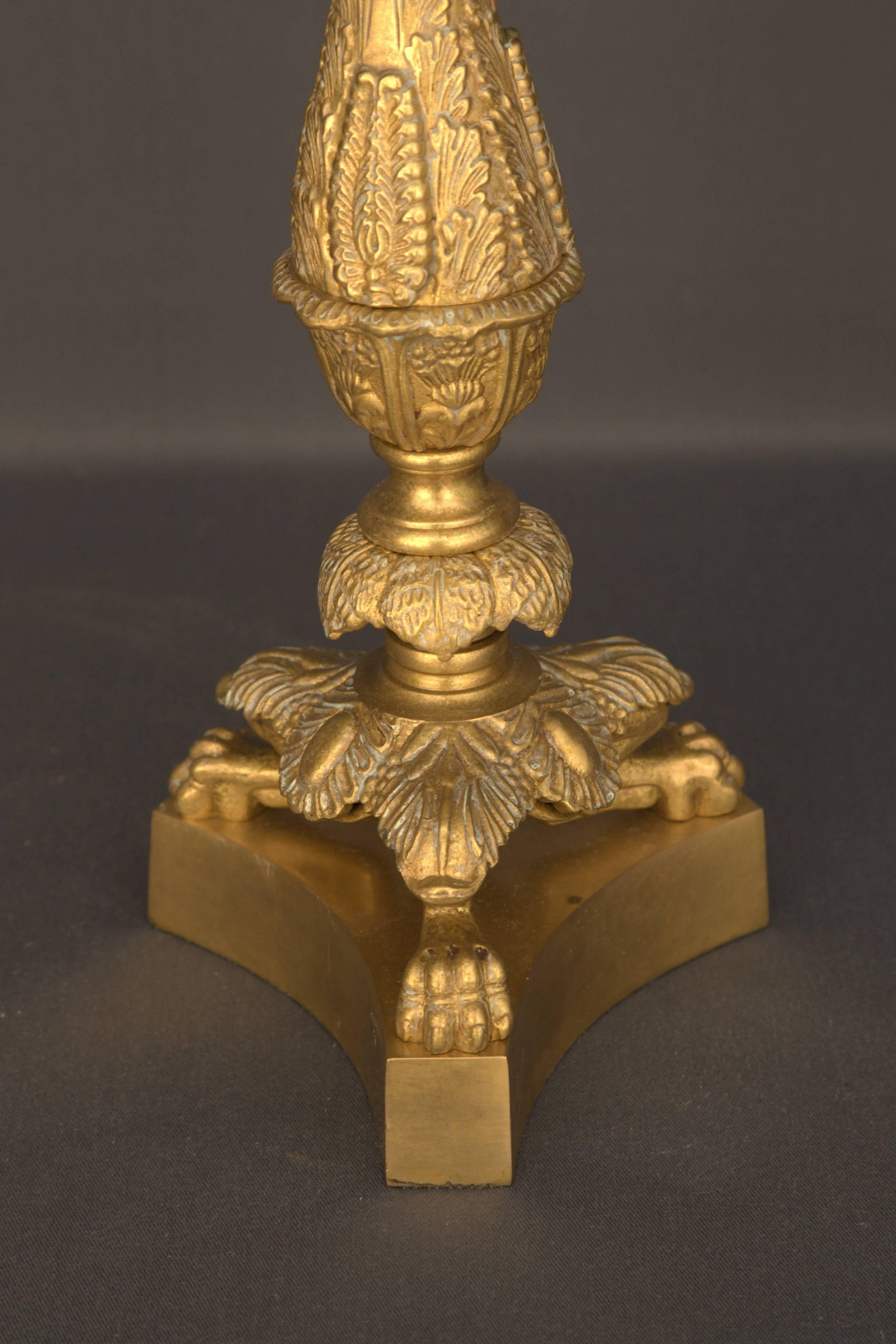 French Candelabra in Empire Style