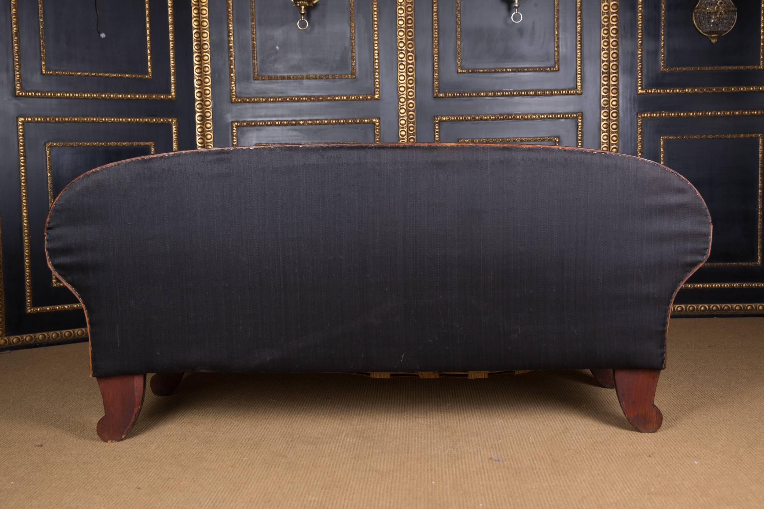 19th Century, Elegant Biedermeier Sofa circa 1830 Mahogany 4