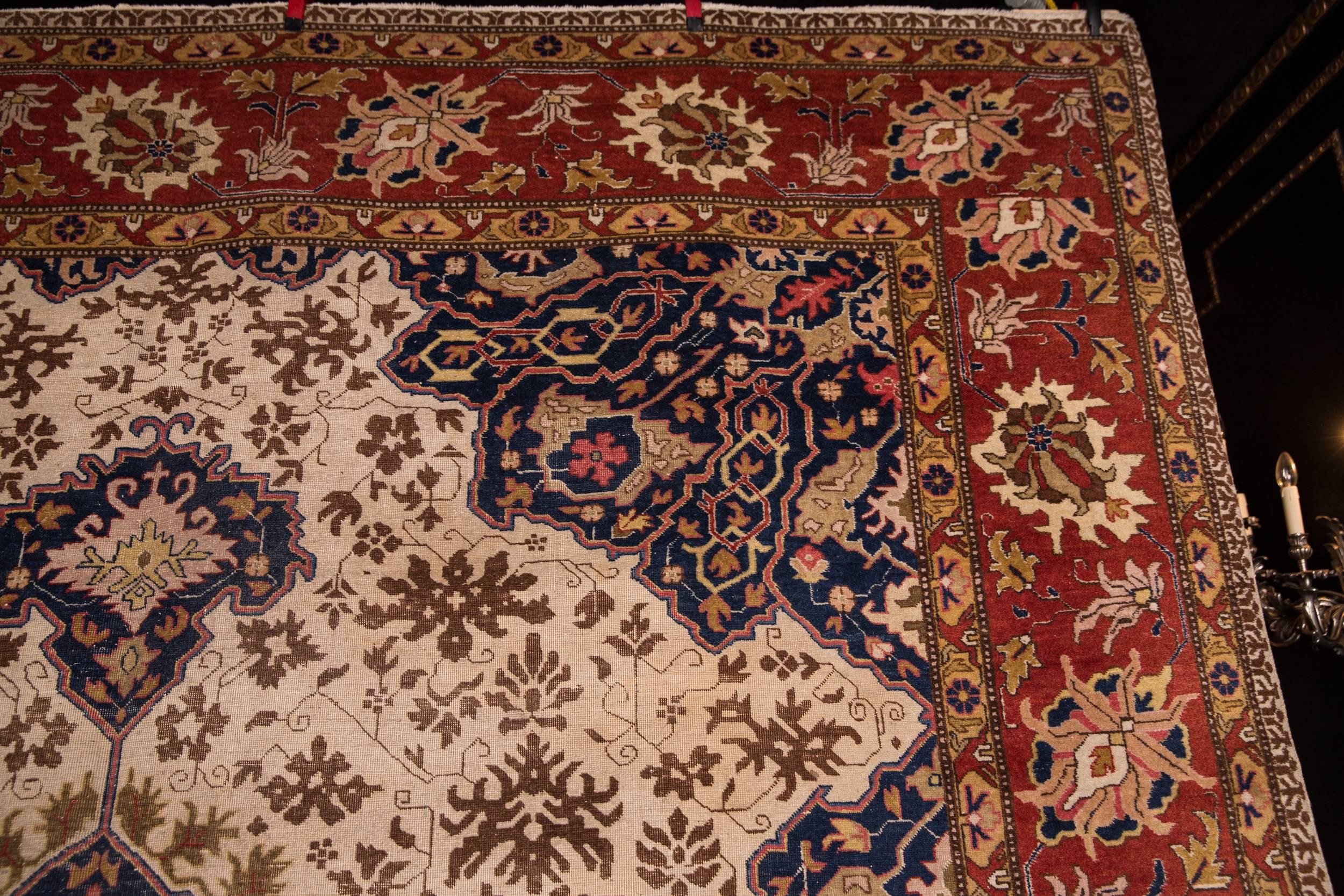 19th Century Large Carpet Tabriz Rug 2