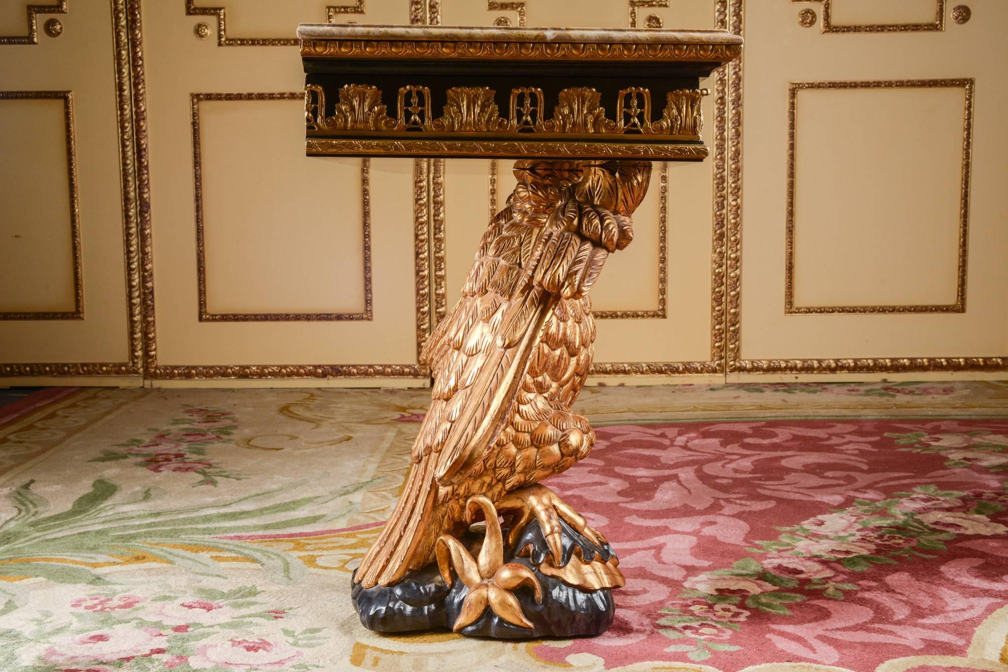 20th Century Eagle Console Table According to a Design by William Kent 1