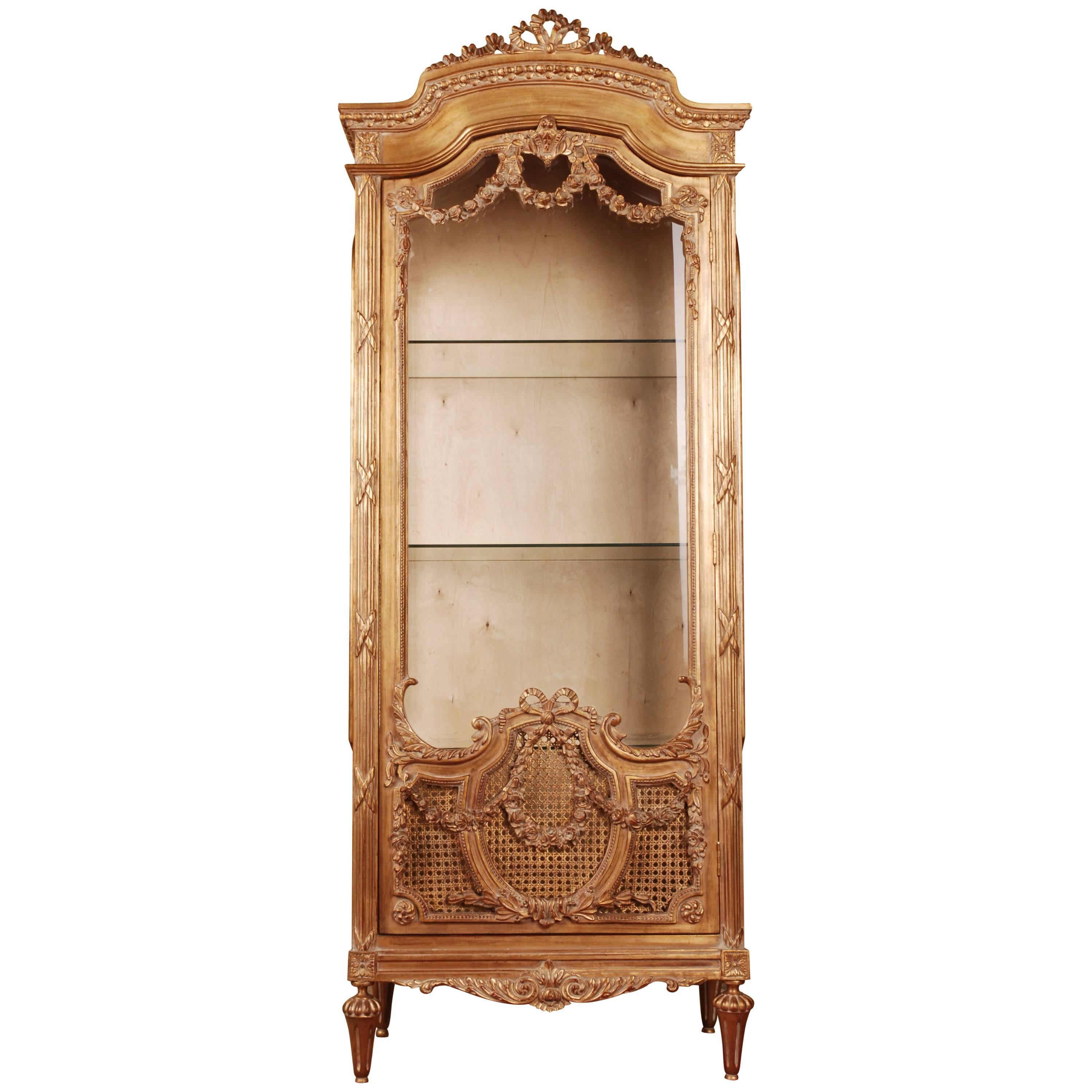 20th Century French Cabinet in the Louis Seize Style