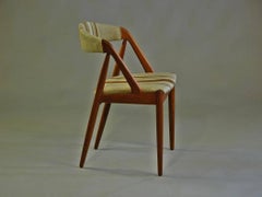 1960s Kai Kristiansen Set of Six Model 31 Dining Chairs in Teak