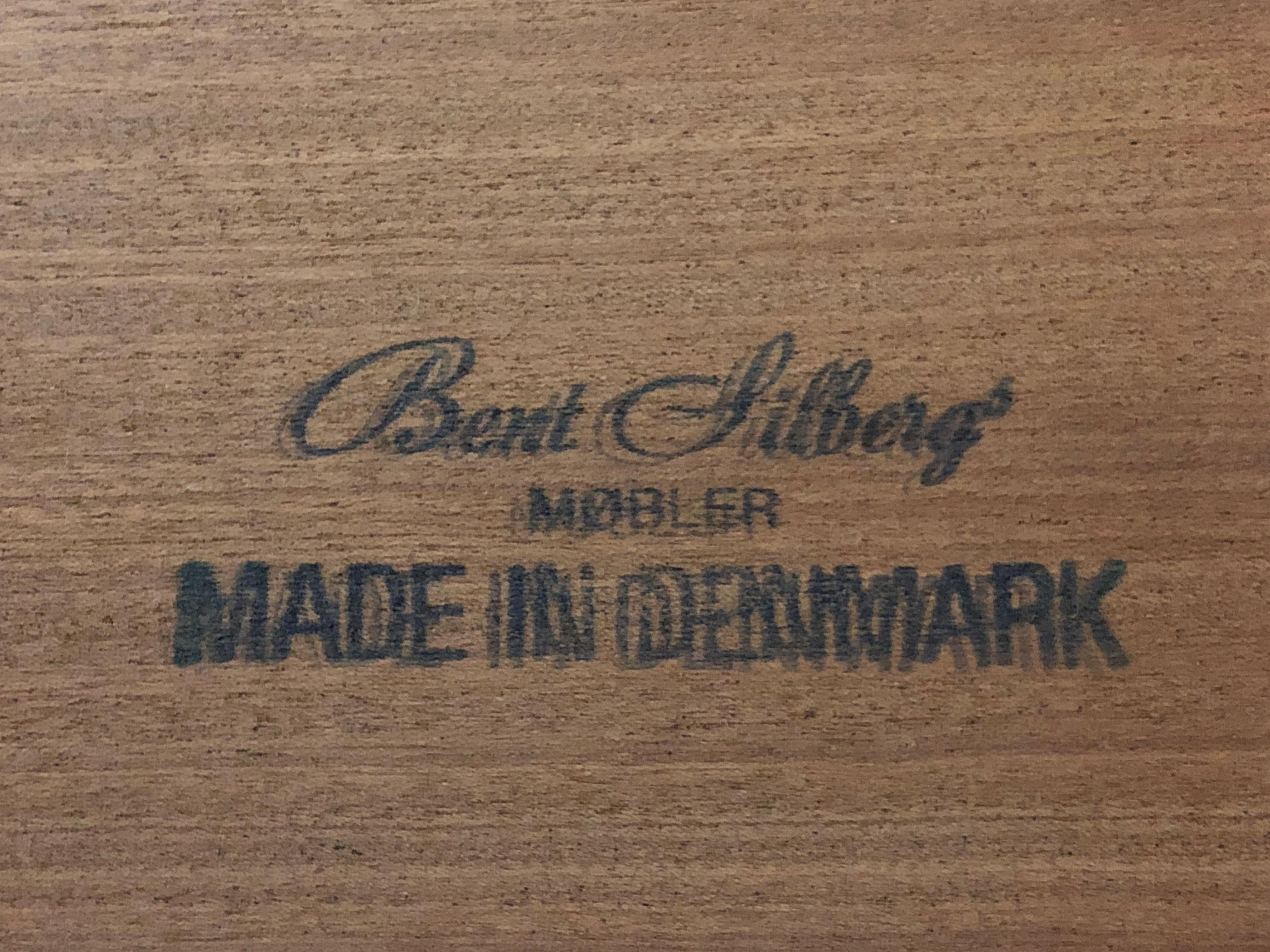 1980s, Danish Desk in Teak by Silberg Mobler 2
