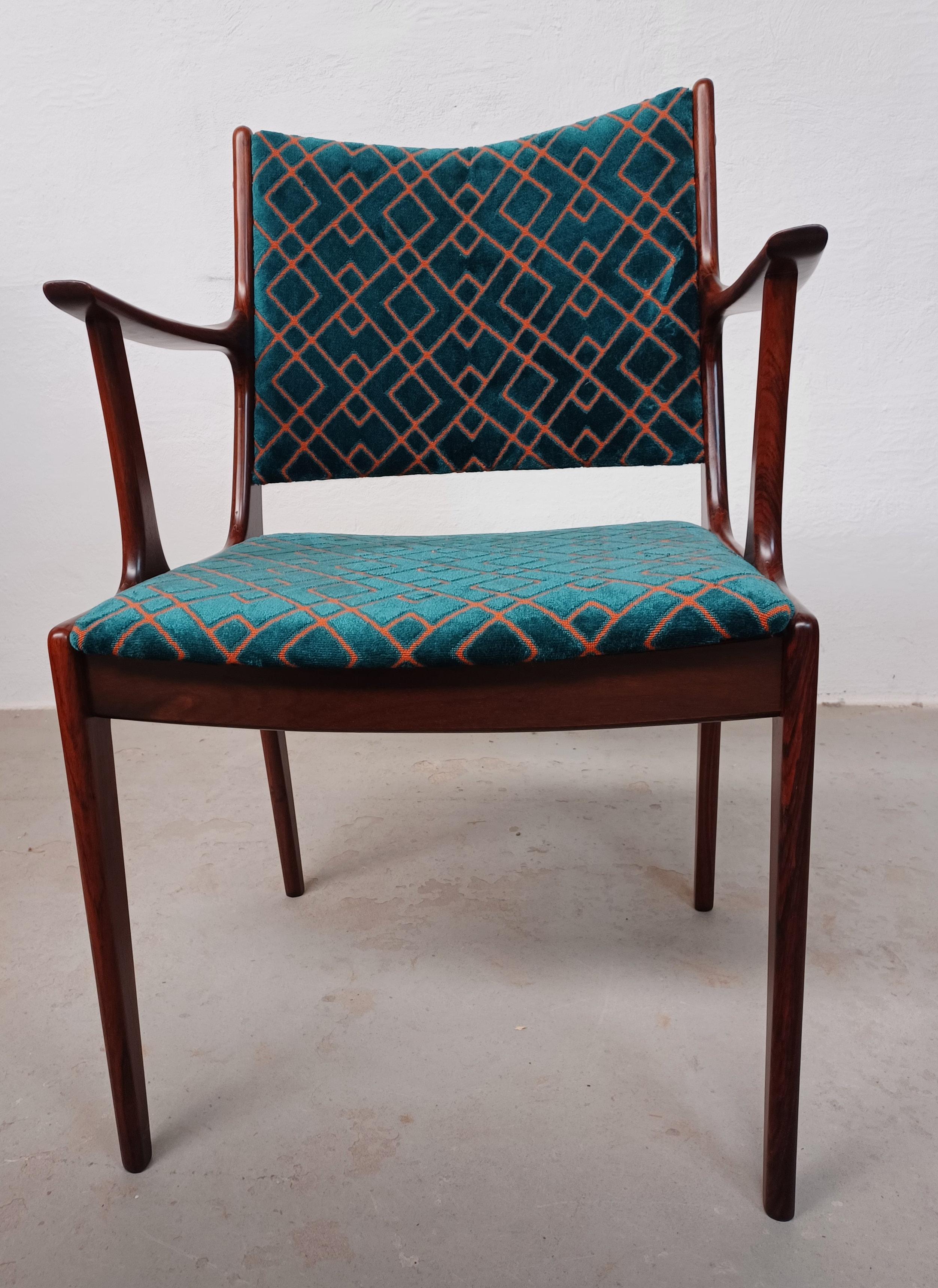 Sisas de palisandro Johannes Andersen de los años 60 personalizables Excelente estado Escandinavo moderno en venta