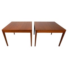 Finn Juhl Fully Restored Teak Side Tables by France and Son Excellent Condition